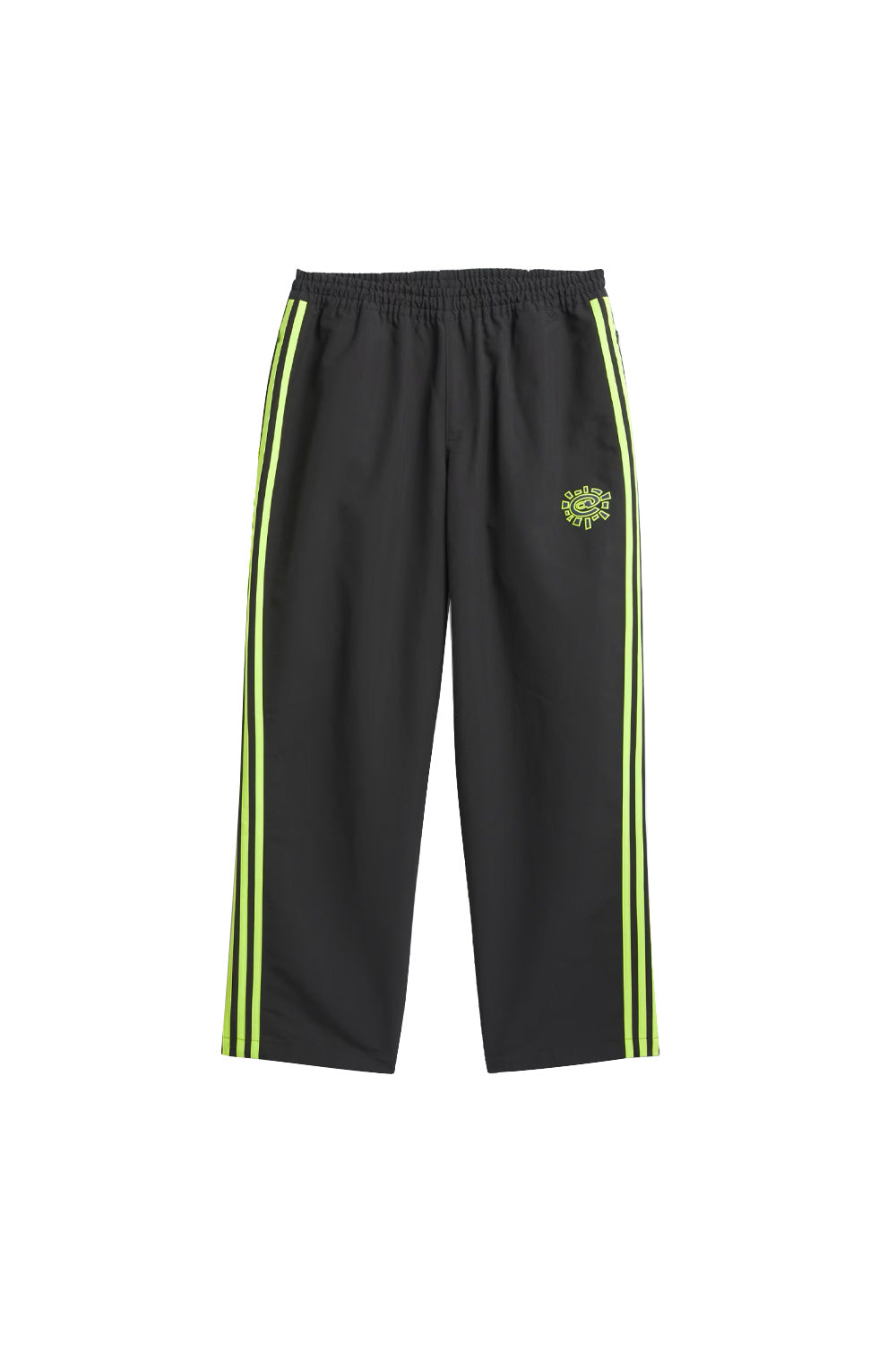 Adidas X Always Do What You Should Do Track Pants Black / Semi Solar Slime - BONKERS