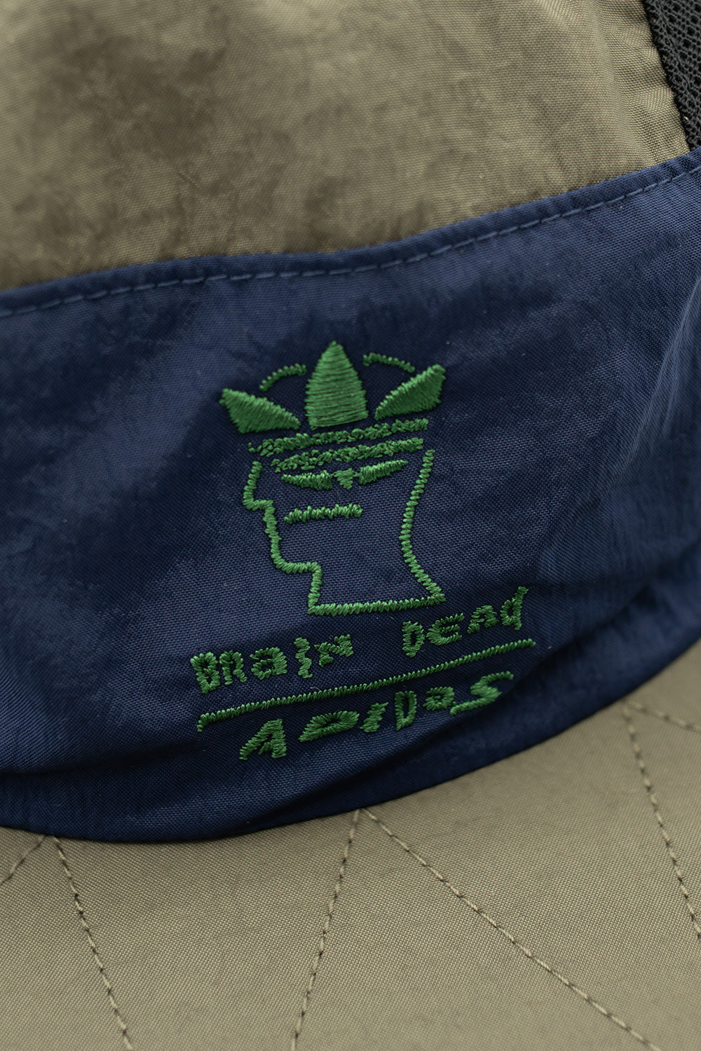 Adidas X Brain Dead Cap Black / Collegiate Navy / Branch - BONKERS