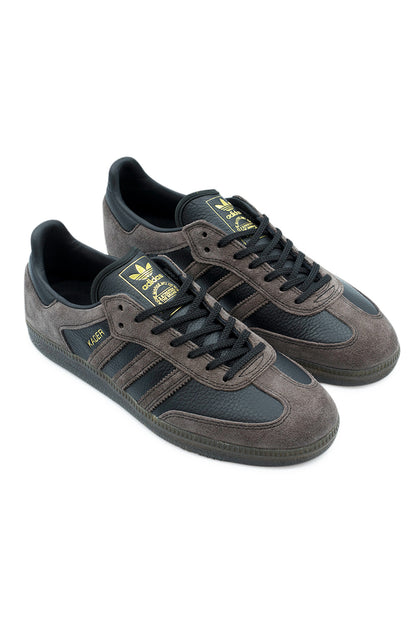 Adidas Samba ADV Shoe (Kader Sylla) Core Black / Brown / Gum - BONKERS