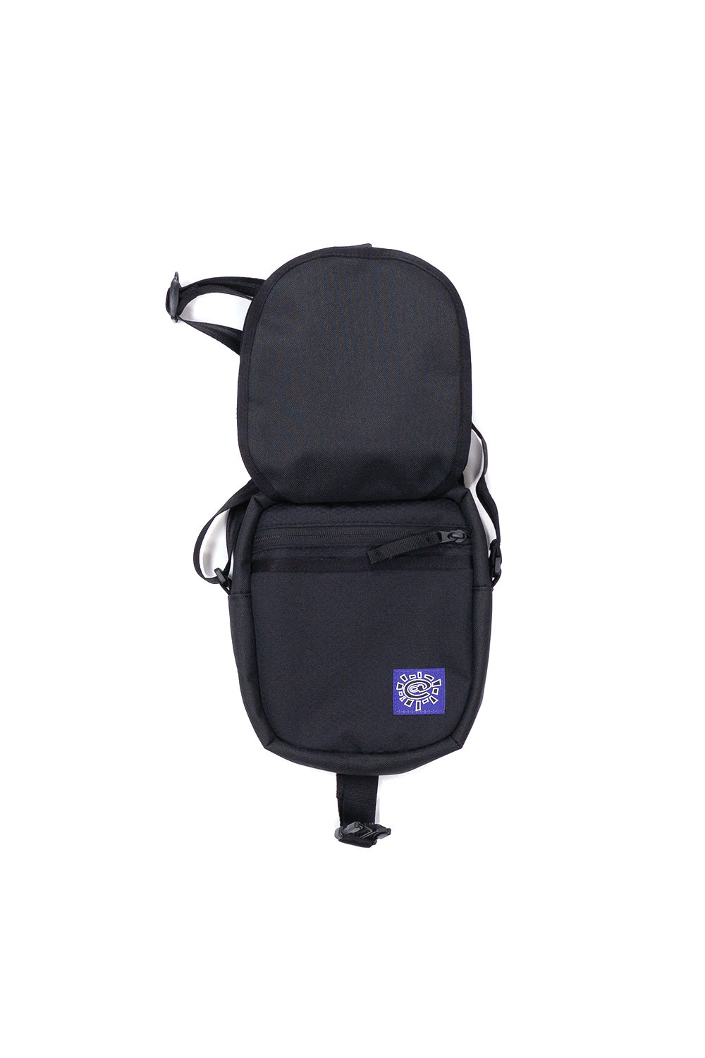 Always 6 Pocket Side Bag Black - BONKERS