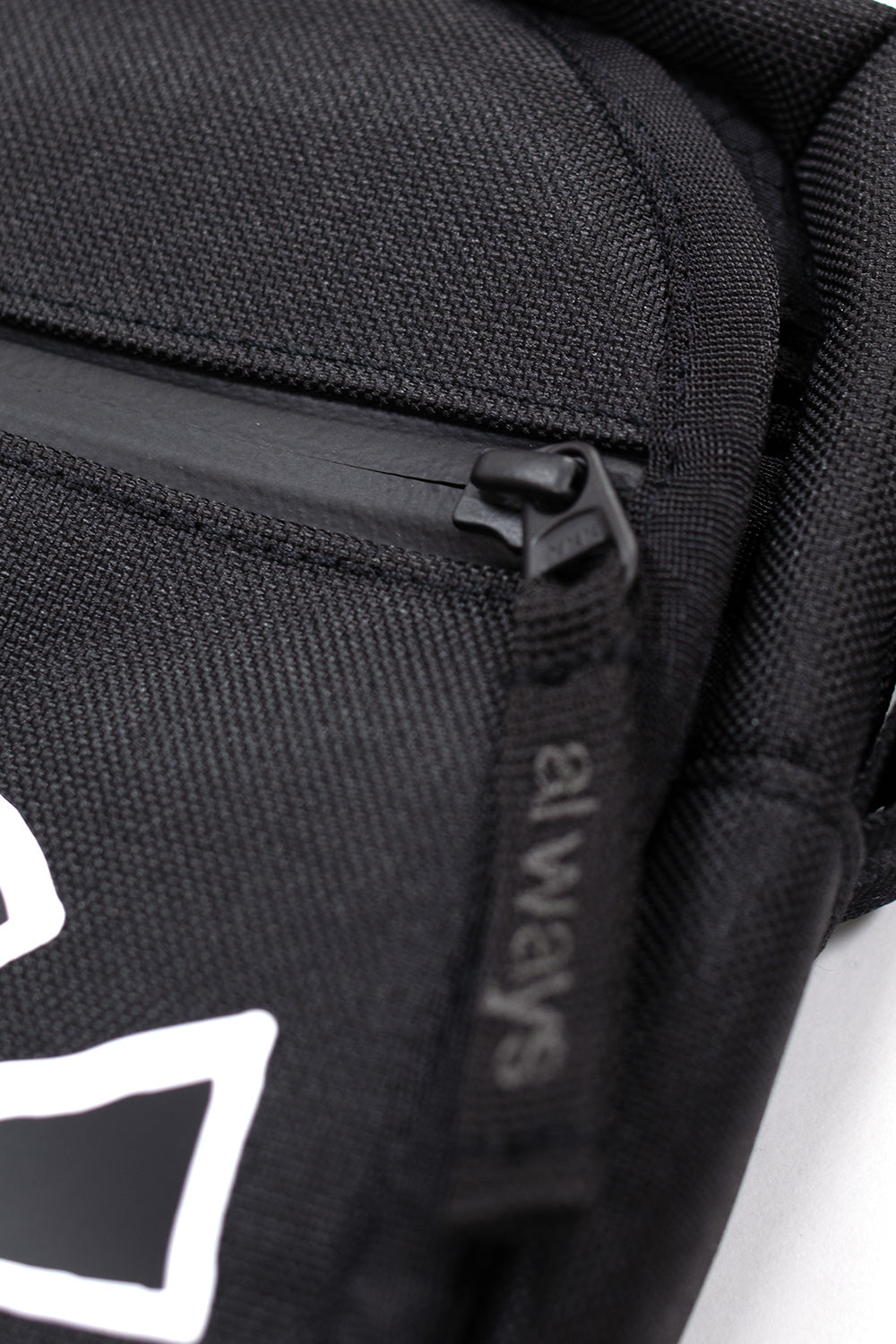 Always 6 Pocket Side Bag Black - BONKERS
