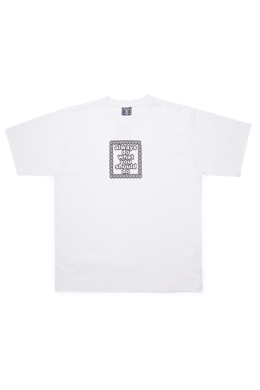 "Always ADWYSRD Core T-Shirt White – Trendiges, weißes T-Shirt mit minimalistischen Design für Herren"