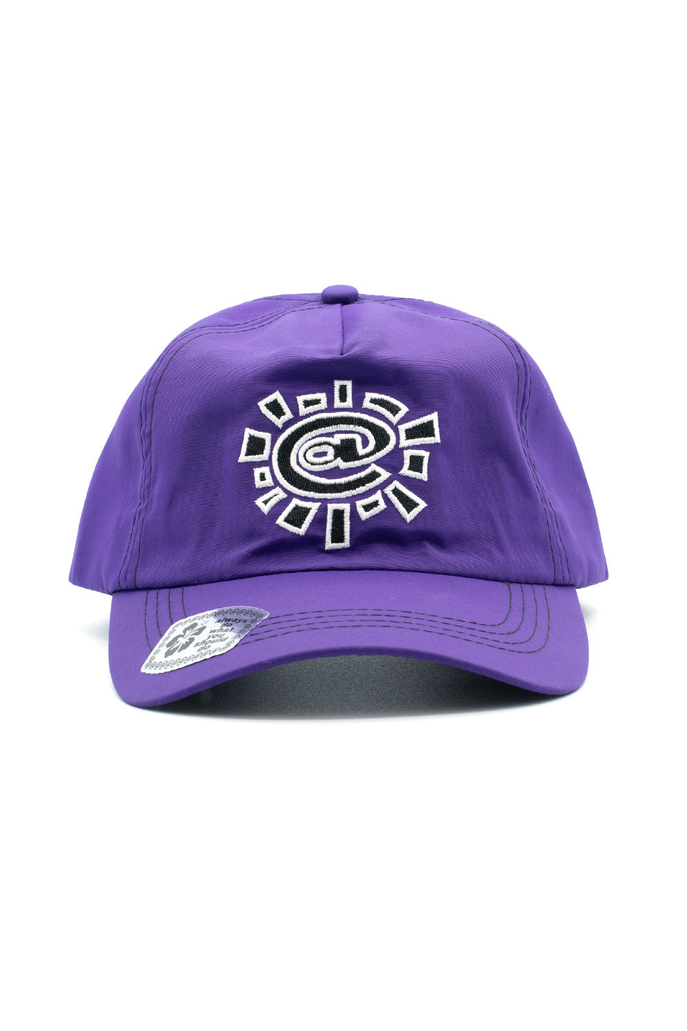 "Always Nylon Sun 5 Panel Cap Purple – Stylische lila 5-Panel-Cap aus Nylon für Streetwear-Fans"