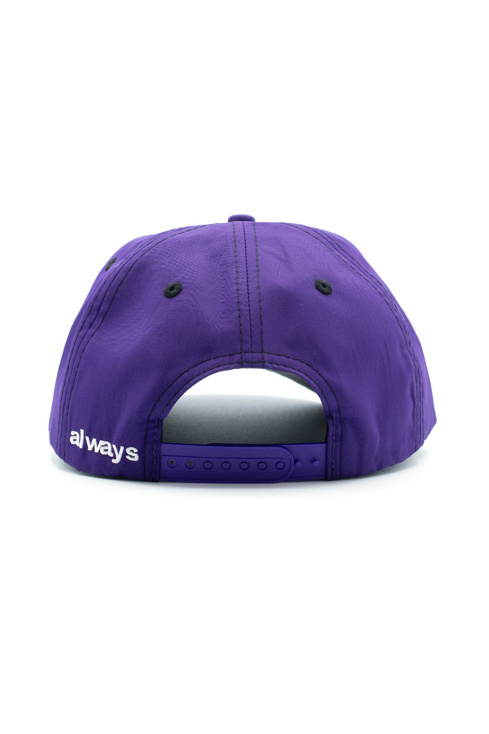 "Always 5 Panel Cap in Lila – Leichte und atmungsaktive Nylon-Kappe für den perfekten Sommer-Look"