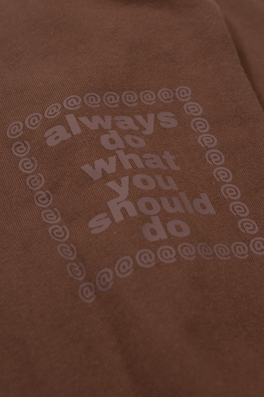 Always Scribble @Sun Hoodie Brown - BONKERS