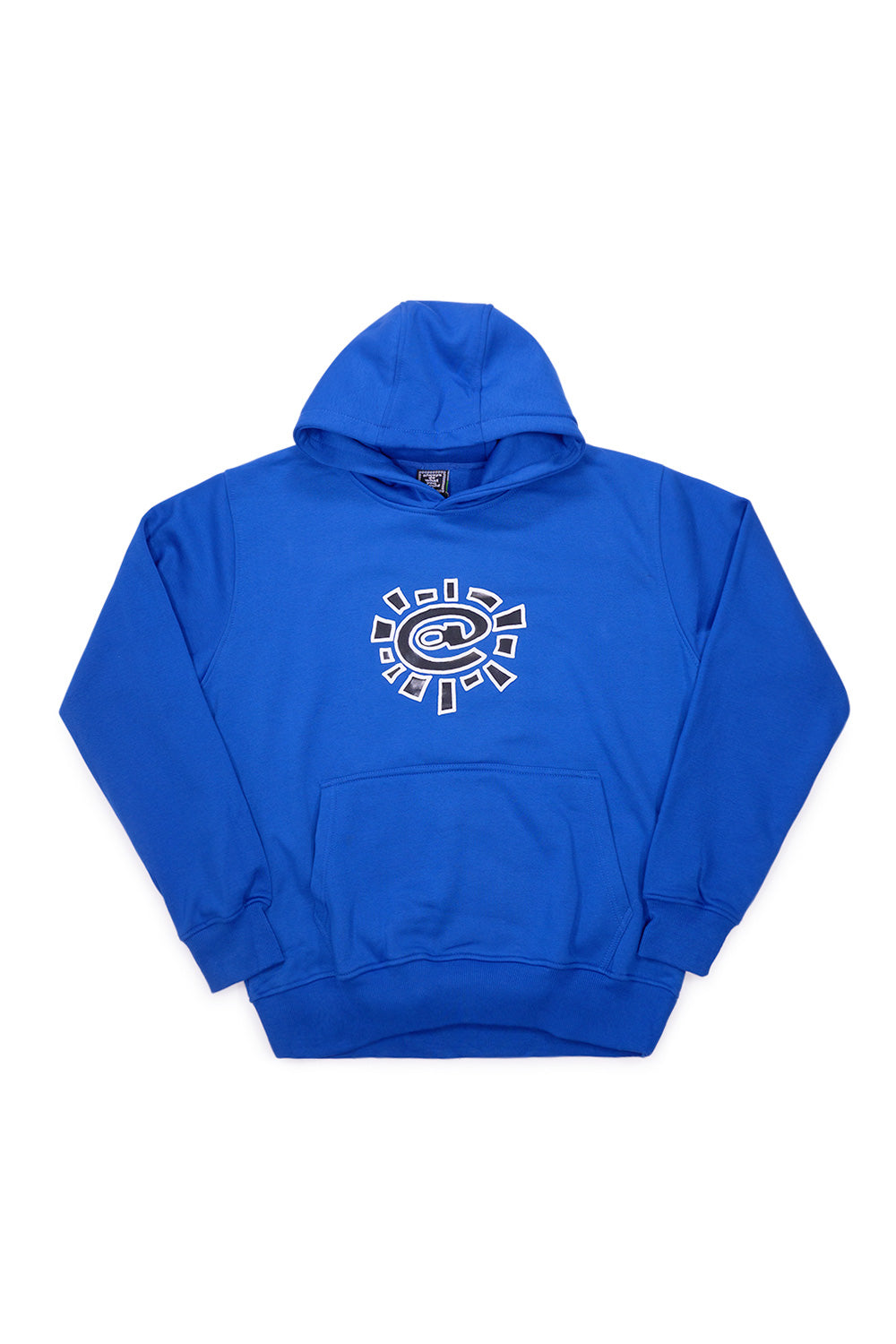 "Always Sun Hoodie Royal Blue – Bequemer Kapuzenpullover in Königsblau mit Sonnen-Print"