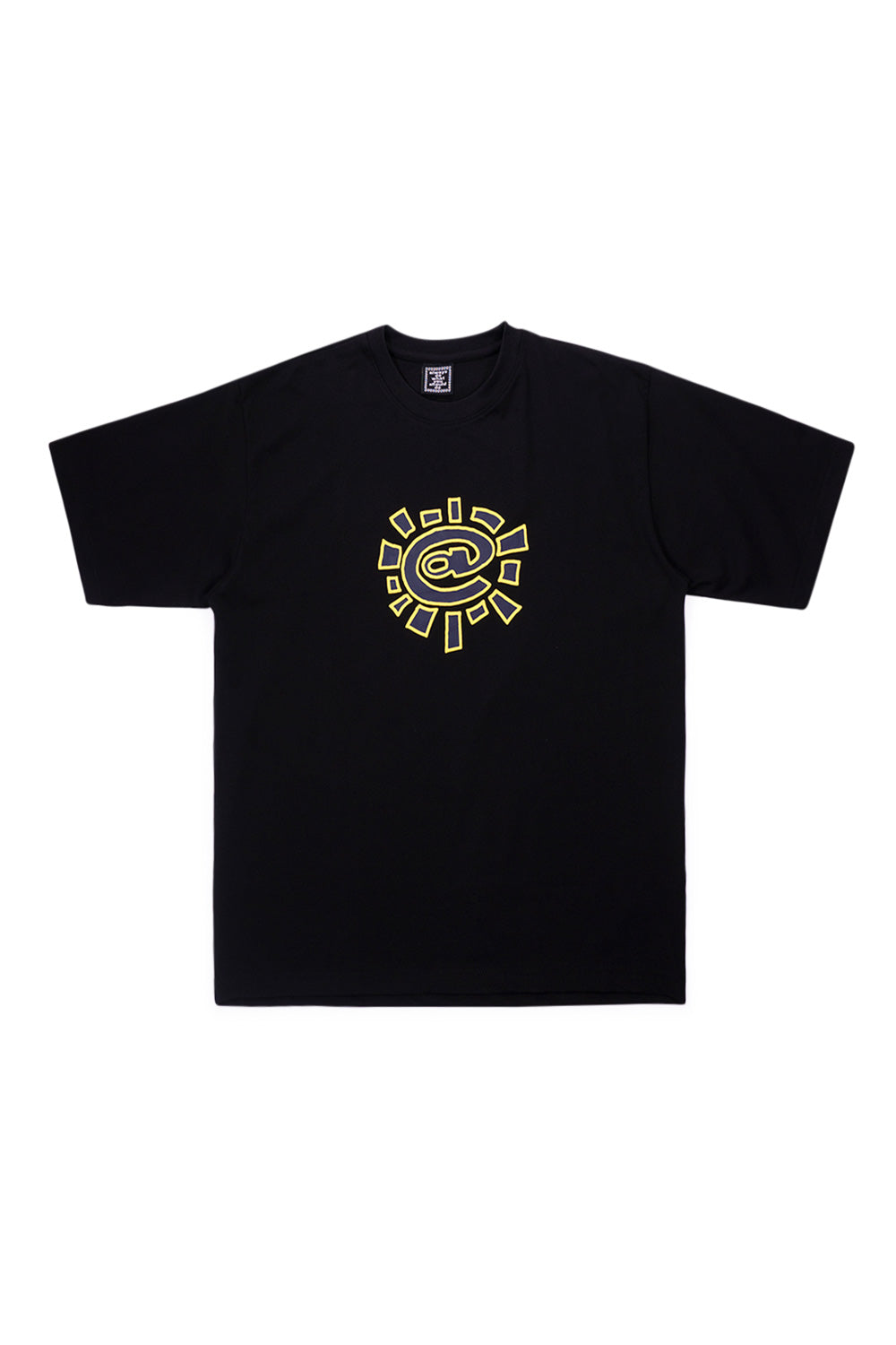 "Always Sun T-Shirt Black – Schwarzes Streetwear-T-Shirt mit auffälligem Sonnen-Design auf der Brust"