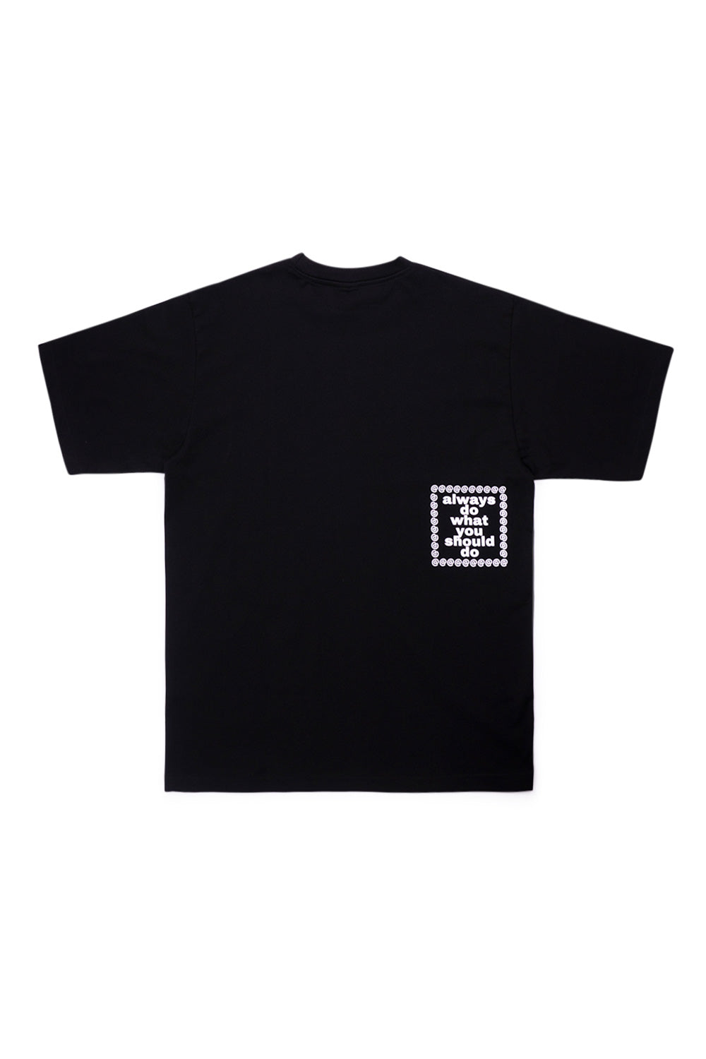 "Always Sun Tee – Cooles schwarzes T-Shirt mit kontrastierendem Gelb-Print für einen einzigartigen Look"