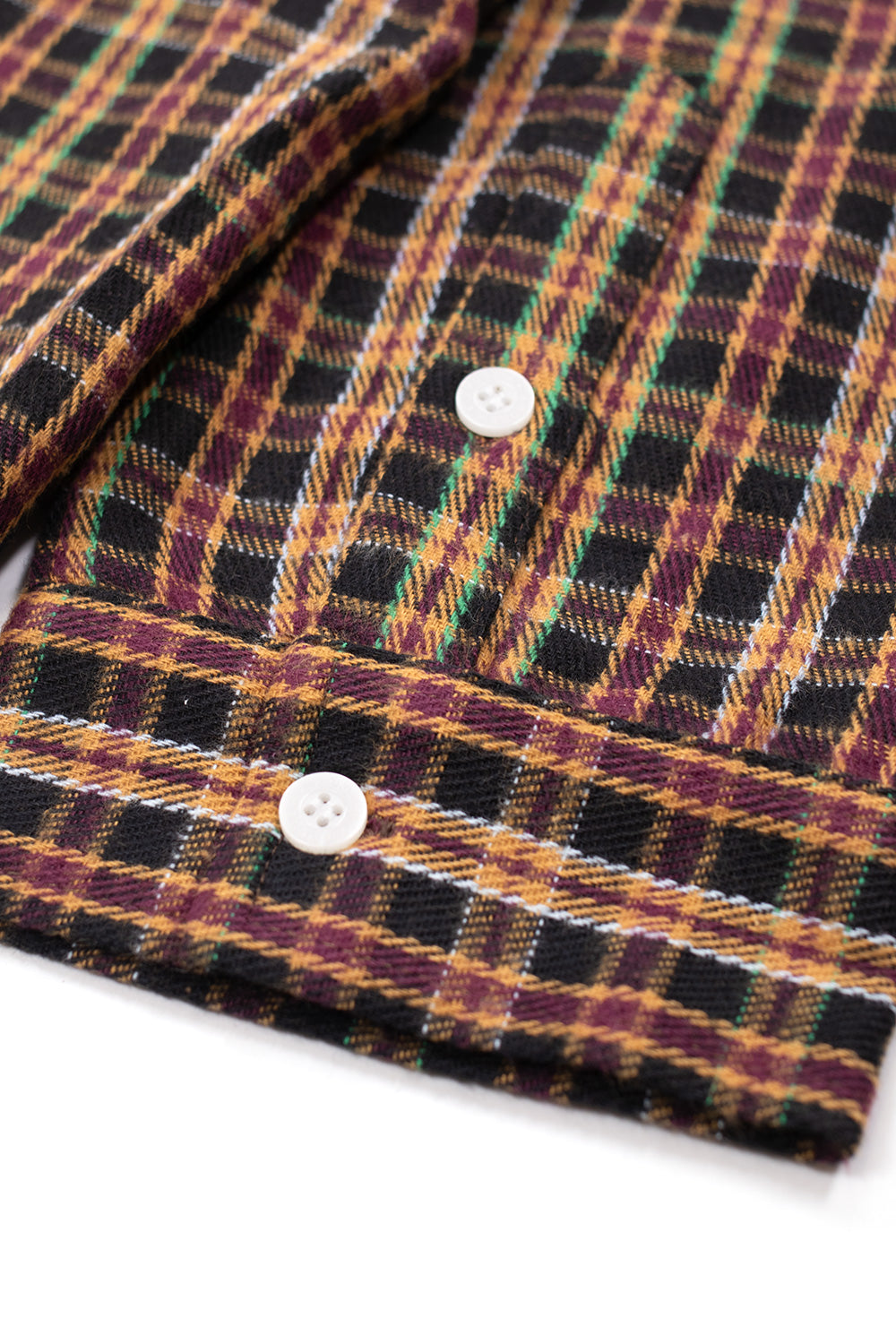 Andrew Miami Patchwork Flannel Brown - BONKERS