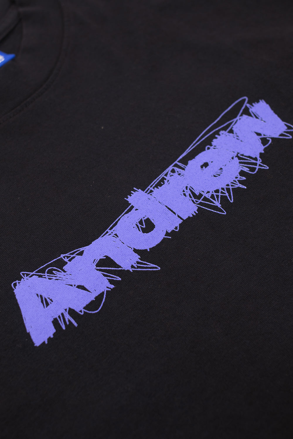 Andrew Miami Scratchy Logo T-Shirt Black - BONKERS