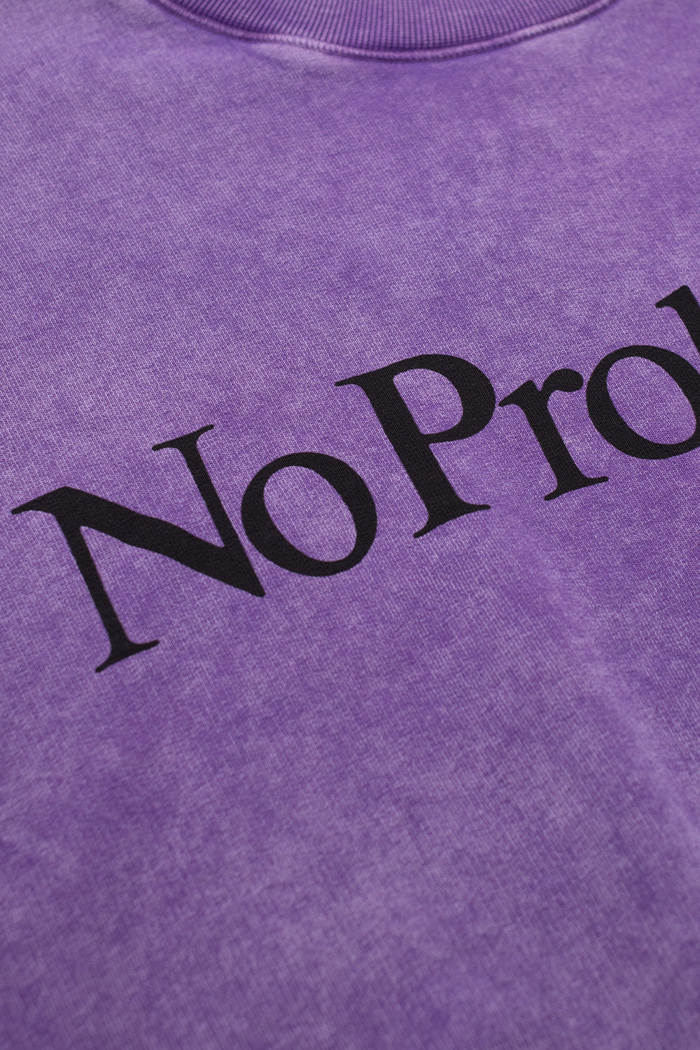 Aries Acid No Problemo Sweatshirt Purple - BONKERS