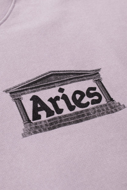Aries Aged Premium Temple Sweatshirt Lilac - BONKERS