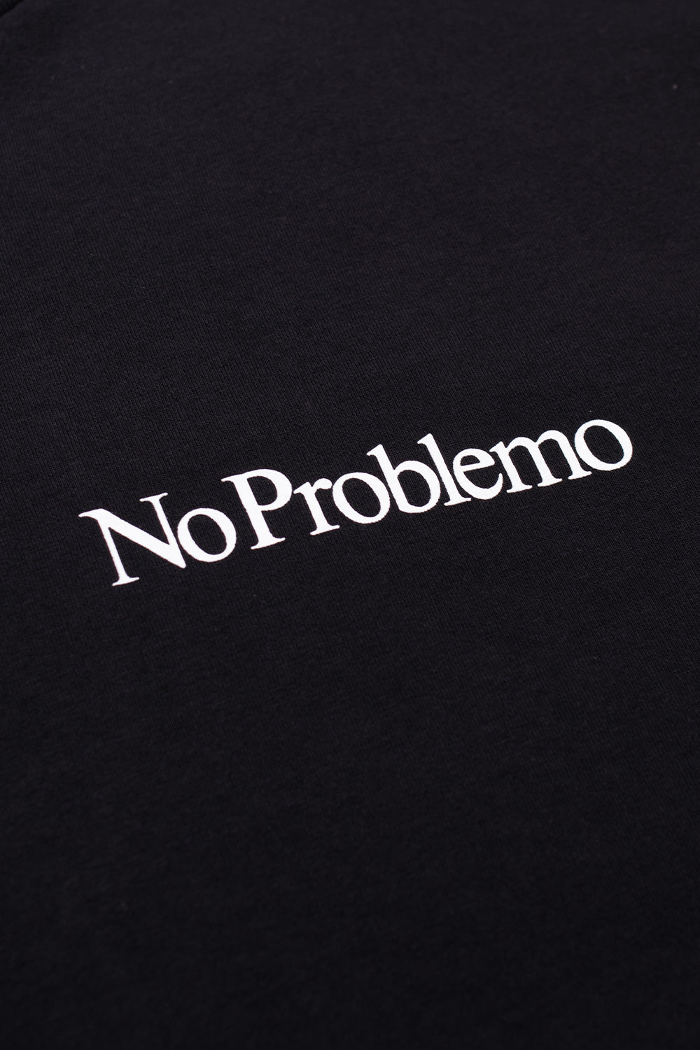 Aries Mini No Problemo T-Shirt Black - BONKERS