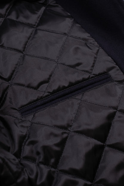 Aries Wool Varsity Jacket Black - BONKERS