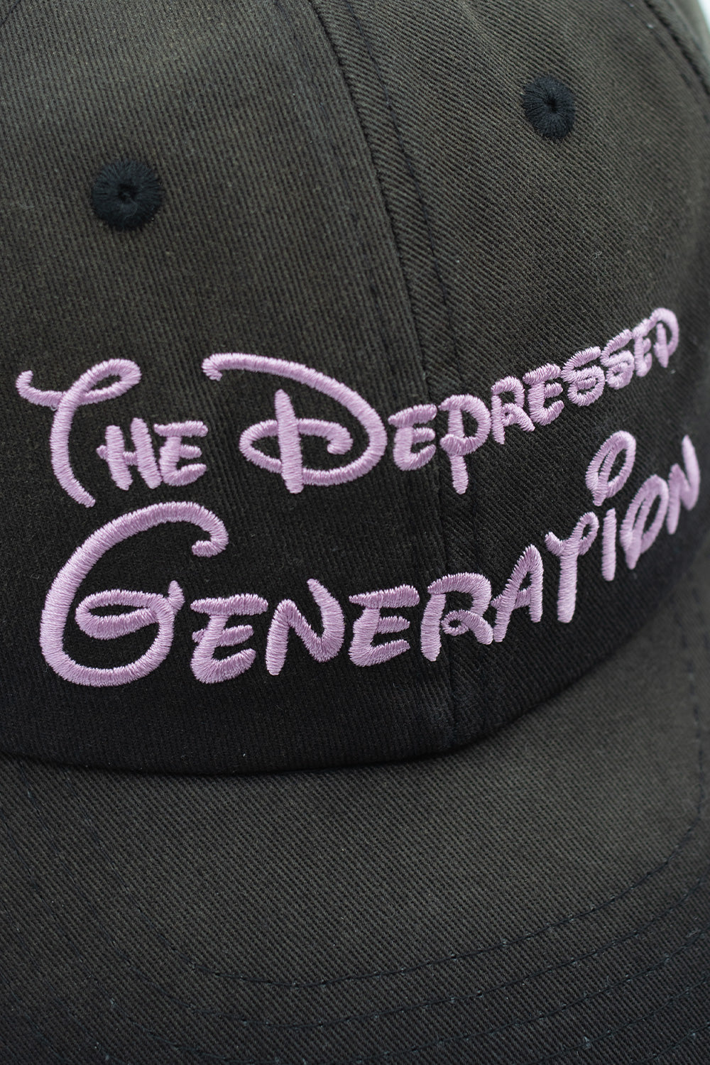 Aries Generation Cap in klassischem Schwarz – das perfekte Accessoire für urbane Outfits.