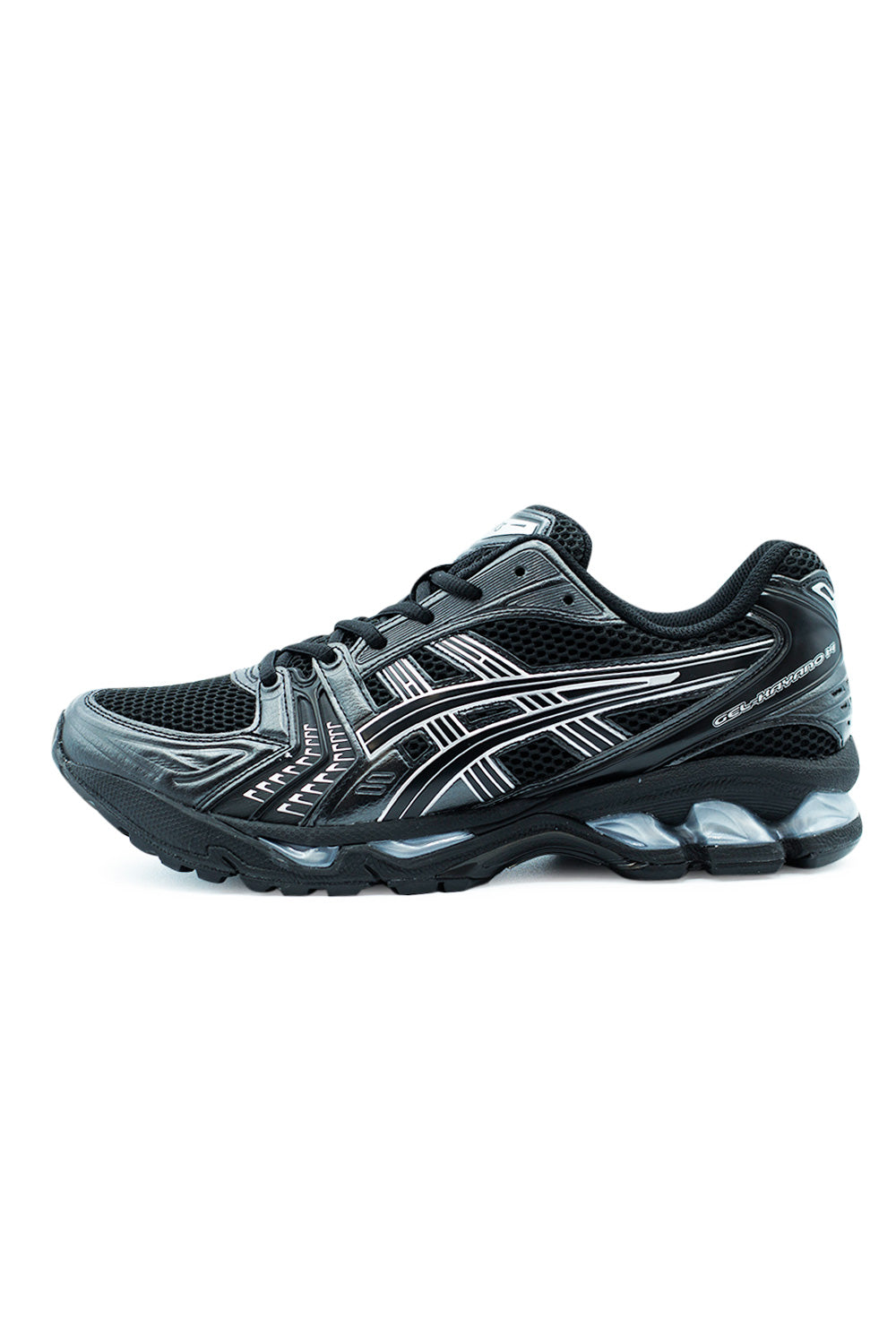 Asics Gel-Kayano 14 Shoe Black / Pure Silver - BONKERS