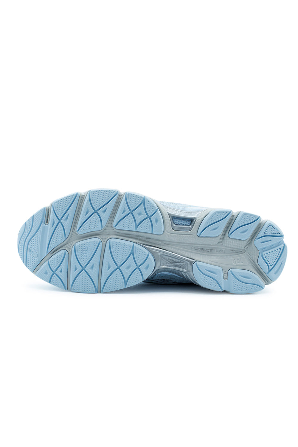 Technical sole construction of the ASICS Gel-NYC with Guidance Line support system, GEL shock absorption and durable rubber traction design