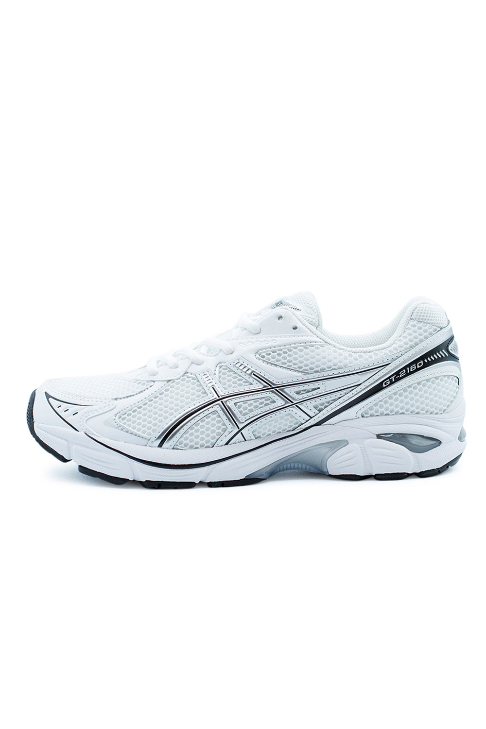 Asics GT-2160 Shoe White Pure Silver – Stilvolle weiße Sneaker mit silbernen Details und innovativer Dämpfungstechnologie
