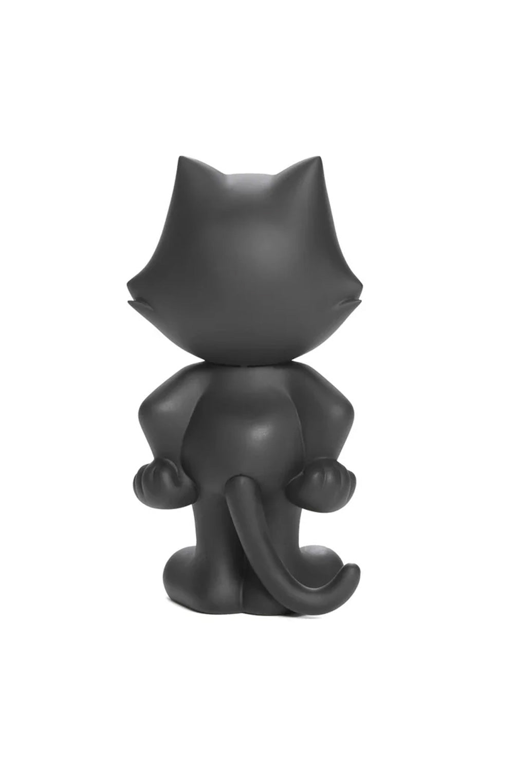 "Schwarze Felix the Cat Vinyl-Figur von Babylon LA – perfektes Sammlerstück für Fans von Retro-Designs"
