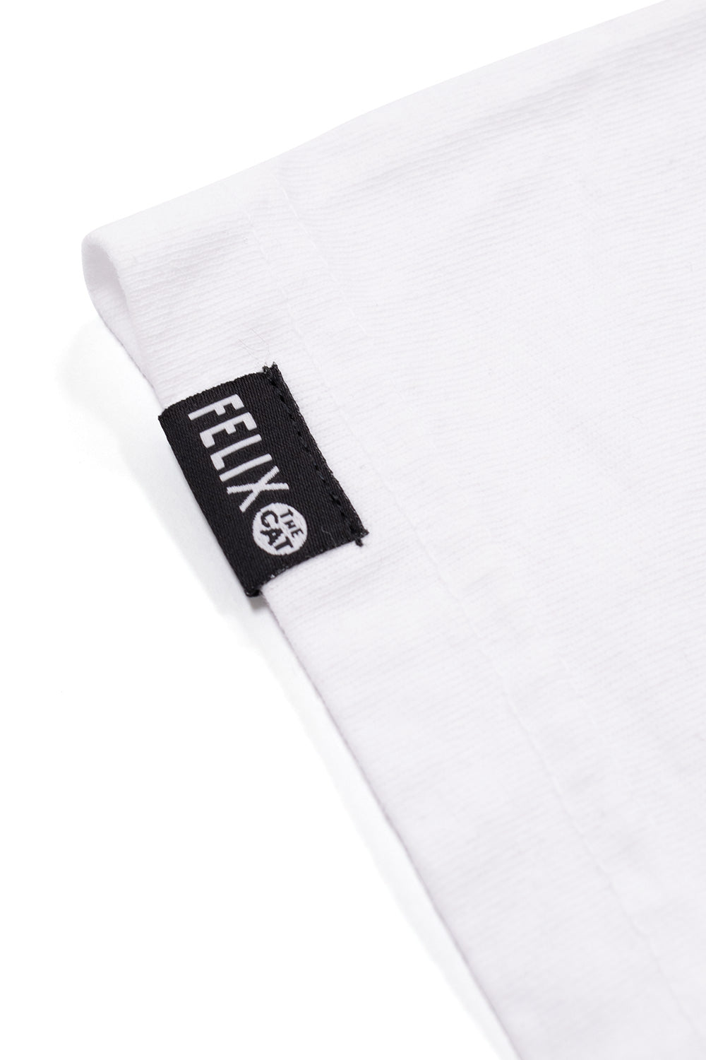 "Babylon LA x Felix the Cat No Peace Felix T-Shirt in Weiß – lässiger Schnitt und urbaner Look"