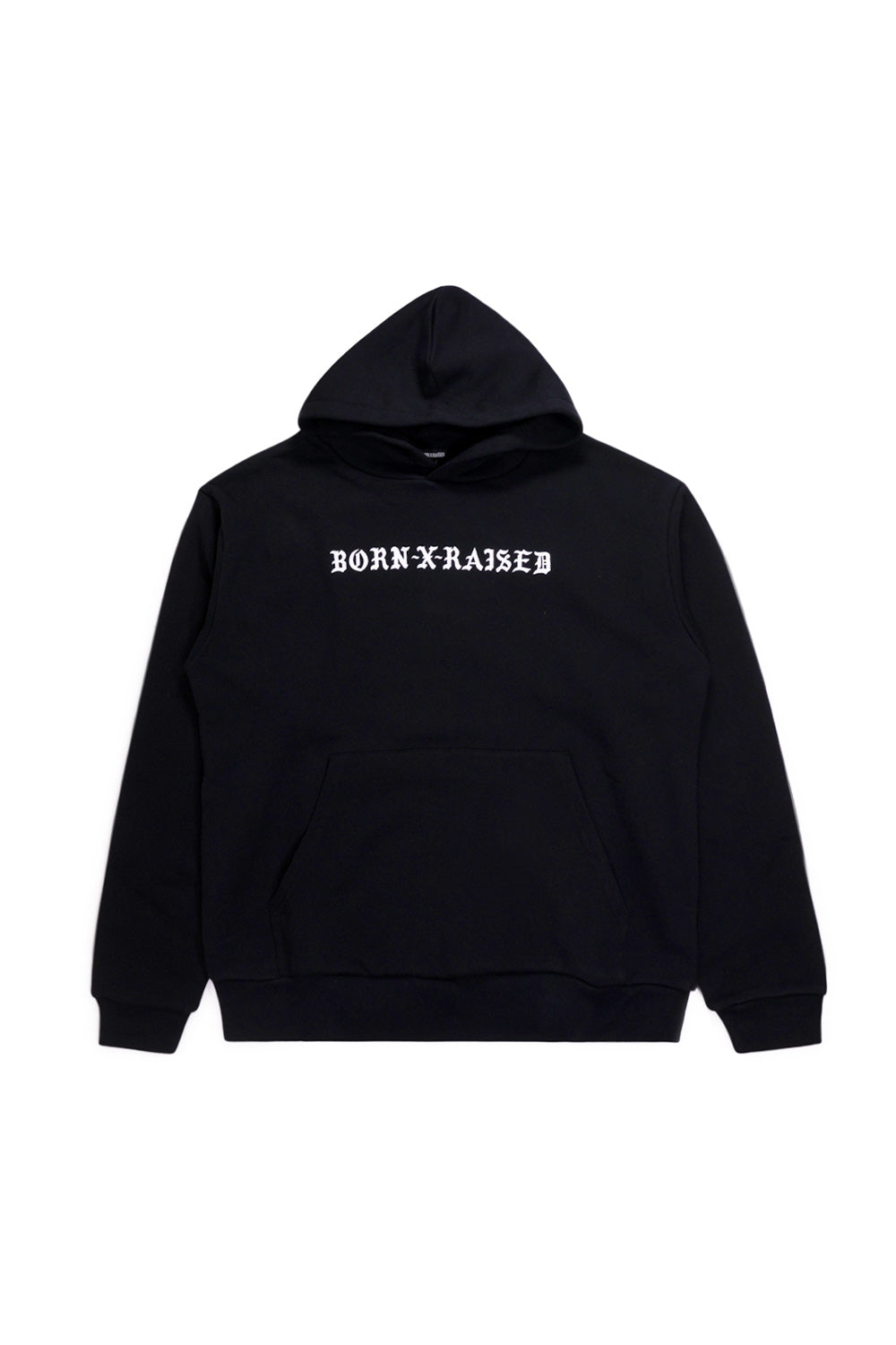 Born X Raised BXR Standard Hoodie Black - BONKERS