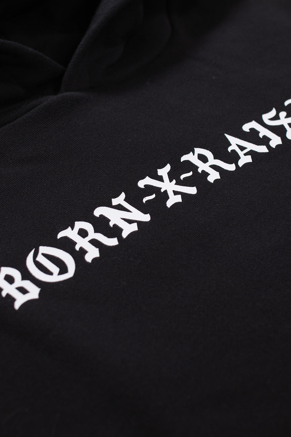 Born X Raised BXR Standard Hoodie Black - BONKERS