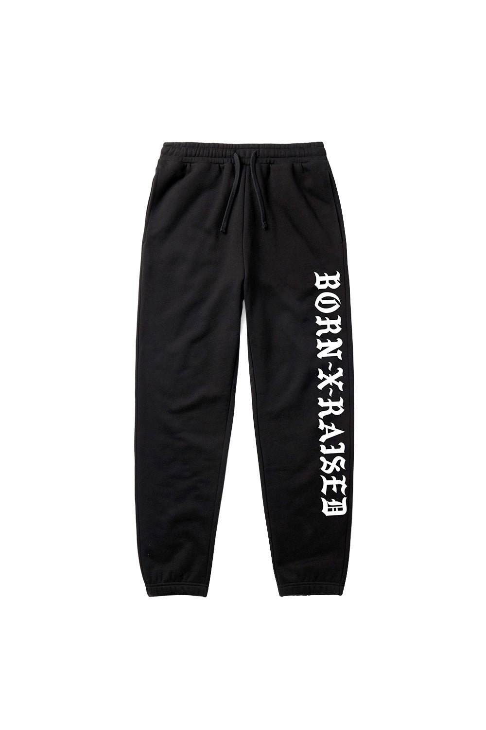 Born X Raised BSR Standard Sweatpants Black - BONKERS