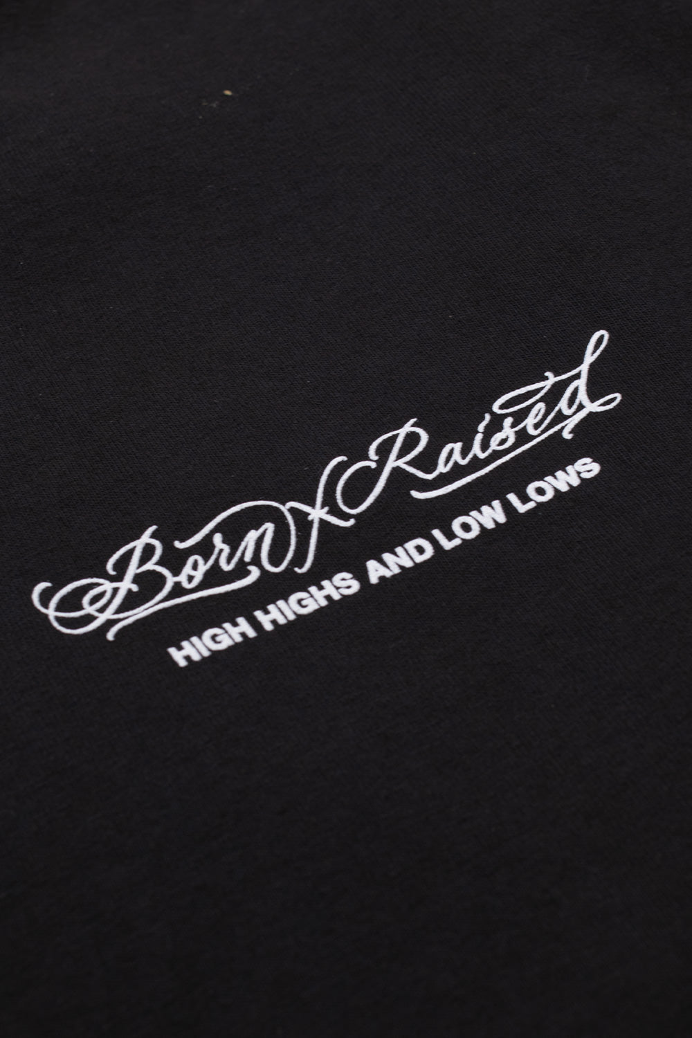 Born X Raised High Highs & Low Lows T-Shirt Black - BONKERS