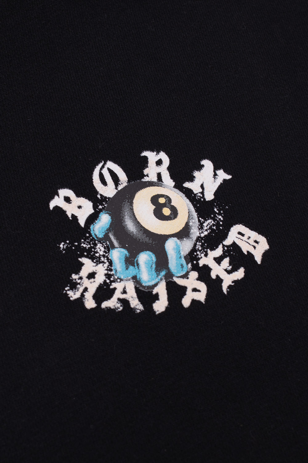 Born X Raised Party Wizard Rocker Hoodie Black - BONKERS