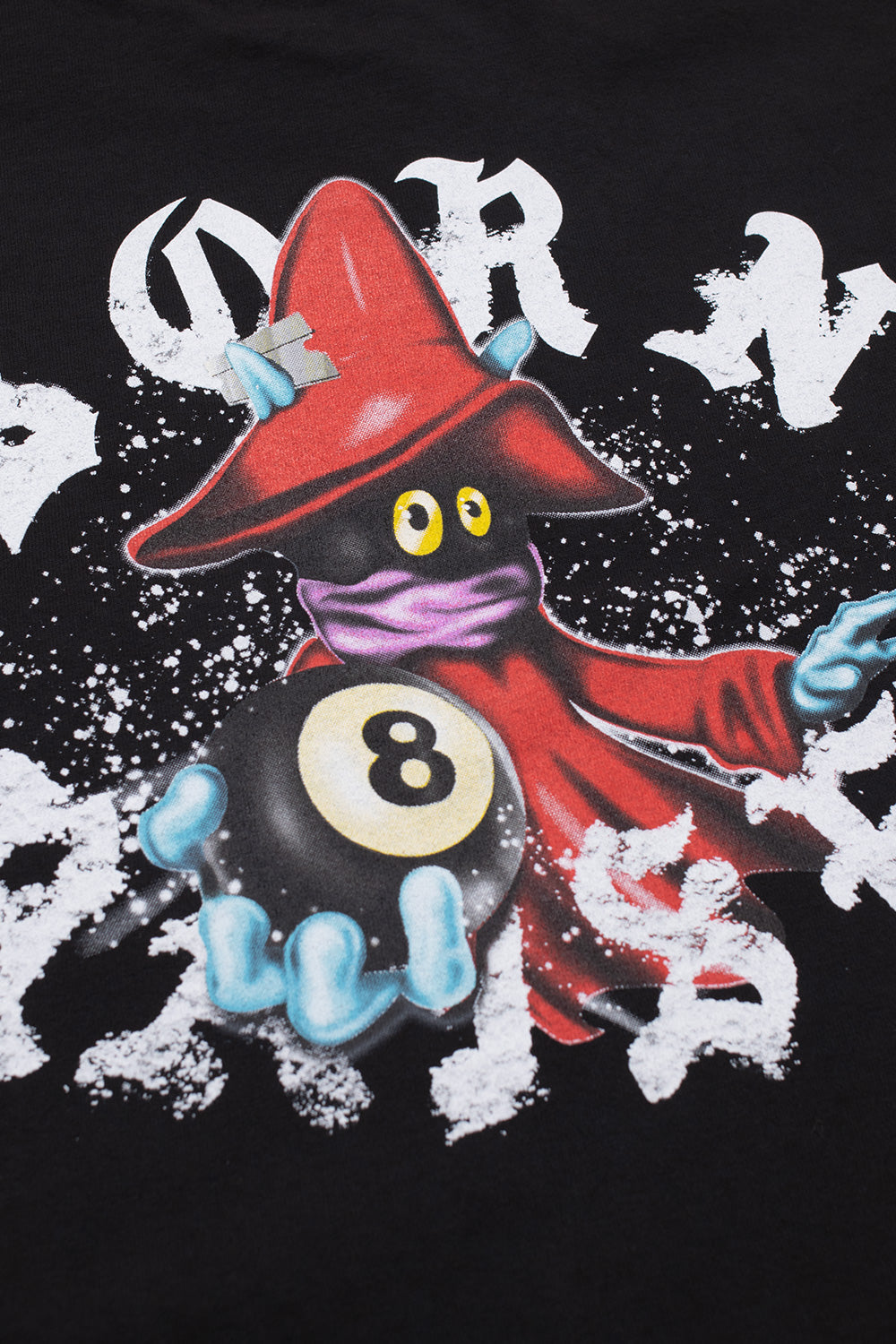 Born X Raised Party Wizard Rocker T-Shirt Black - BONKERS