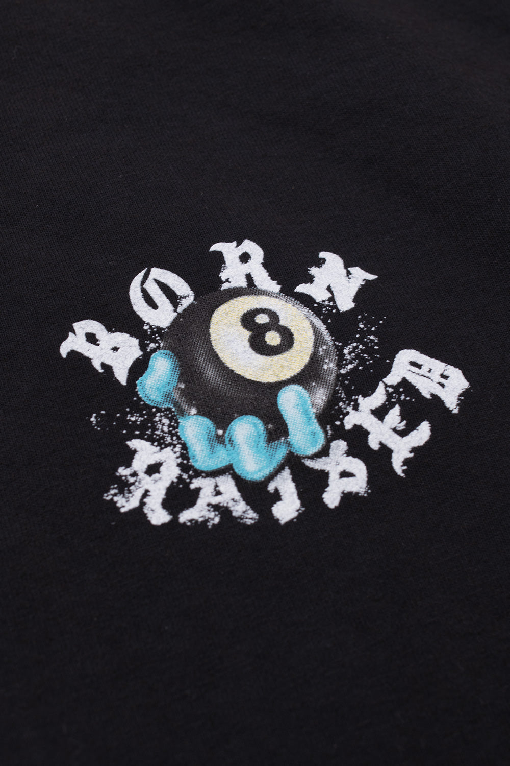Born X Raised Party Wizard Rocker T-Shirt Black - BONKERS