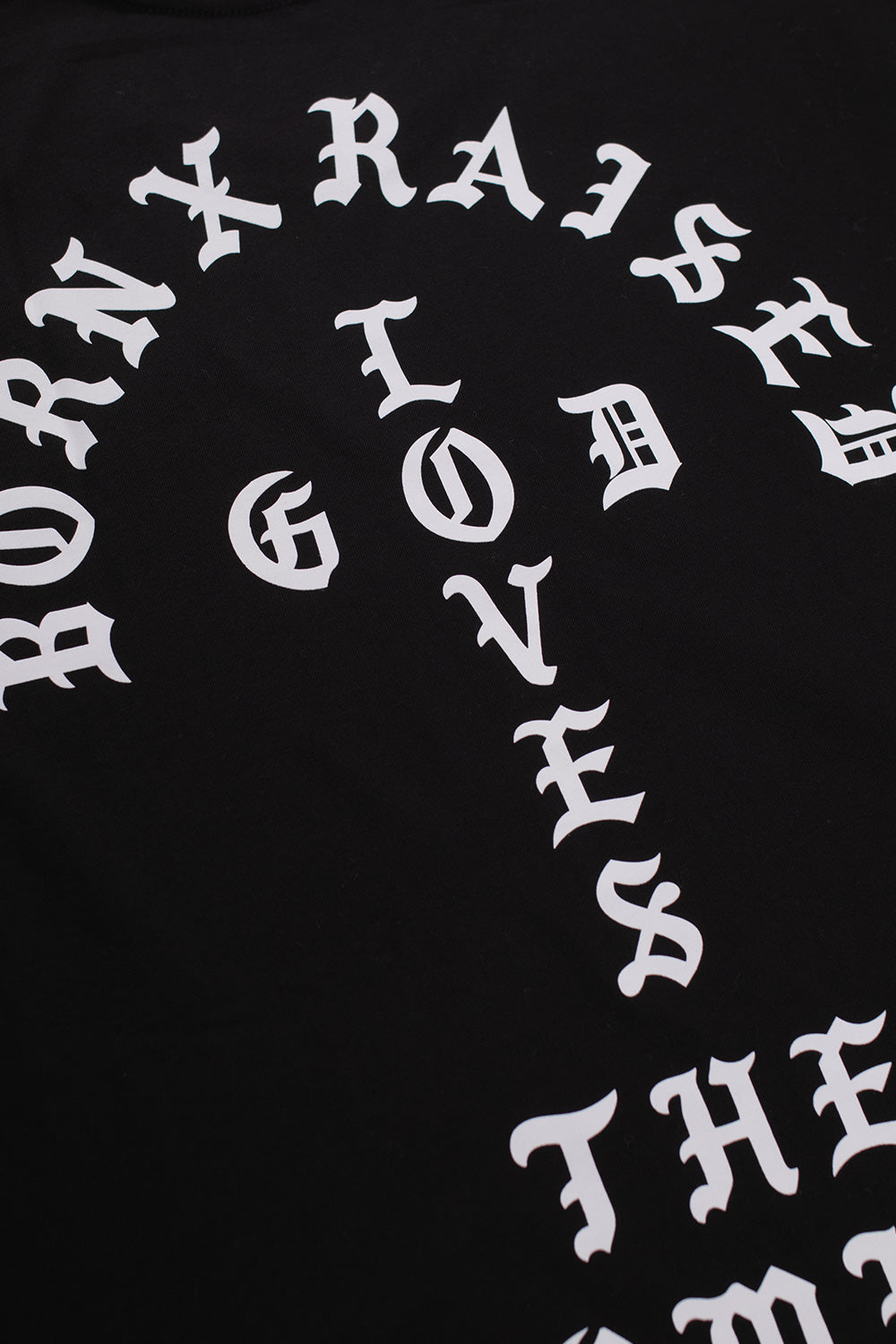 Born X Raised Unconditional Love T-Shirt Black - BONKERS