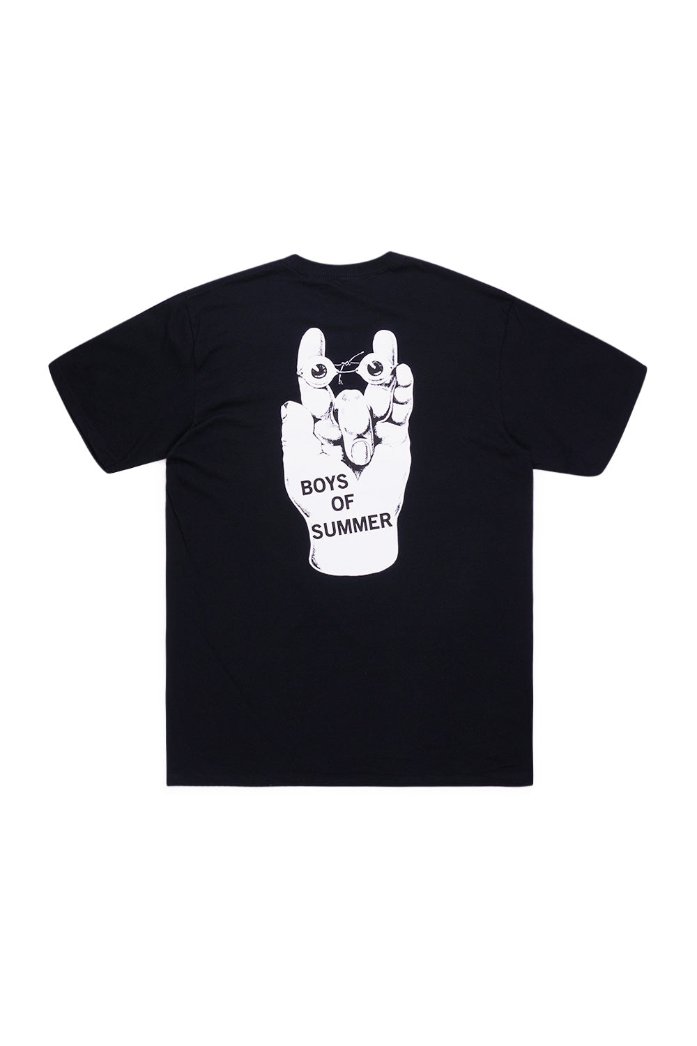 Boys Of Summer Fingers T-Shirt Black – Schwarzes T-Shirt mit auffälligem Fingers-Print für einen trendigen Streetwear-Look