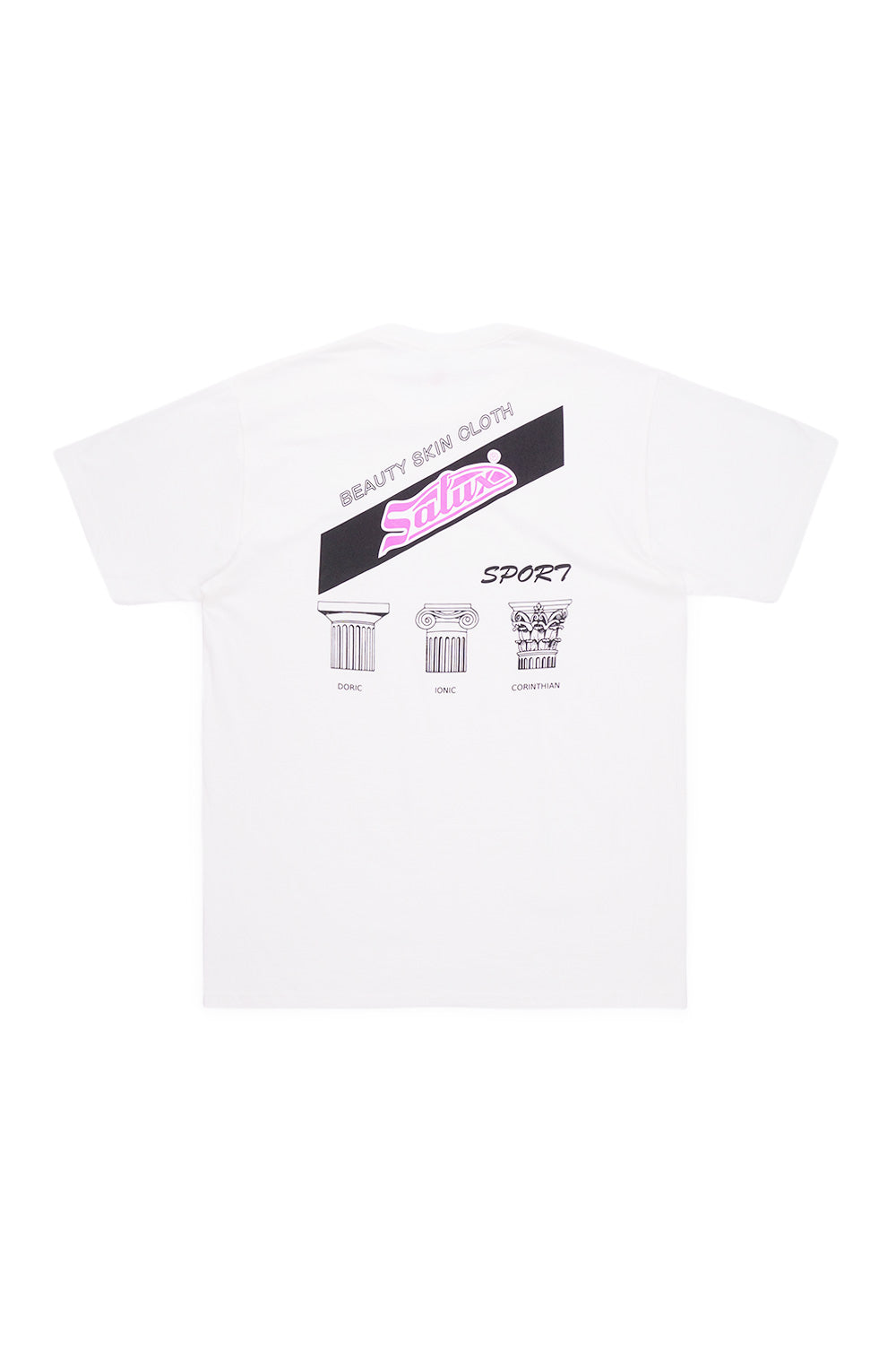 Boys Of Summer Key Food T-Shirt White – Weißes T-Shirt mit auffälligem Key Food-Print für einen urbanen Skater-Look
