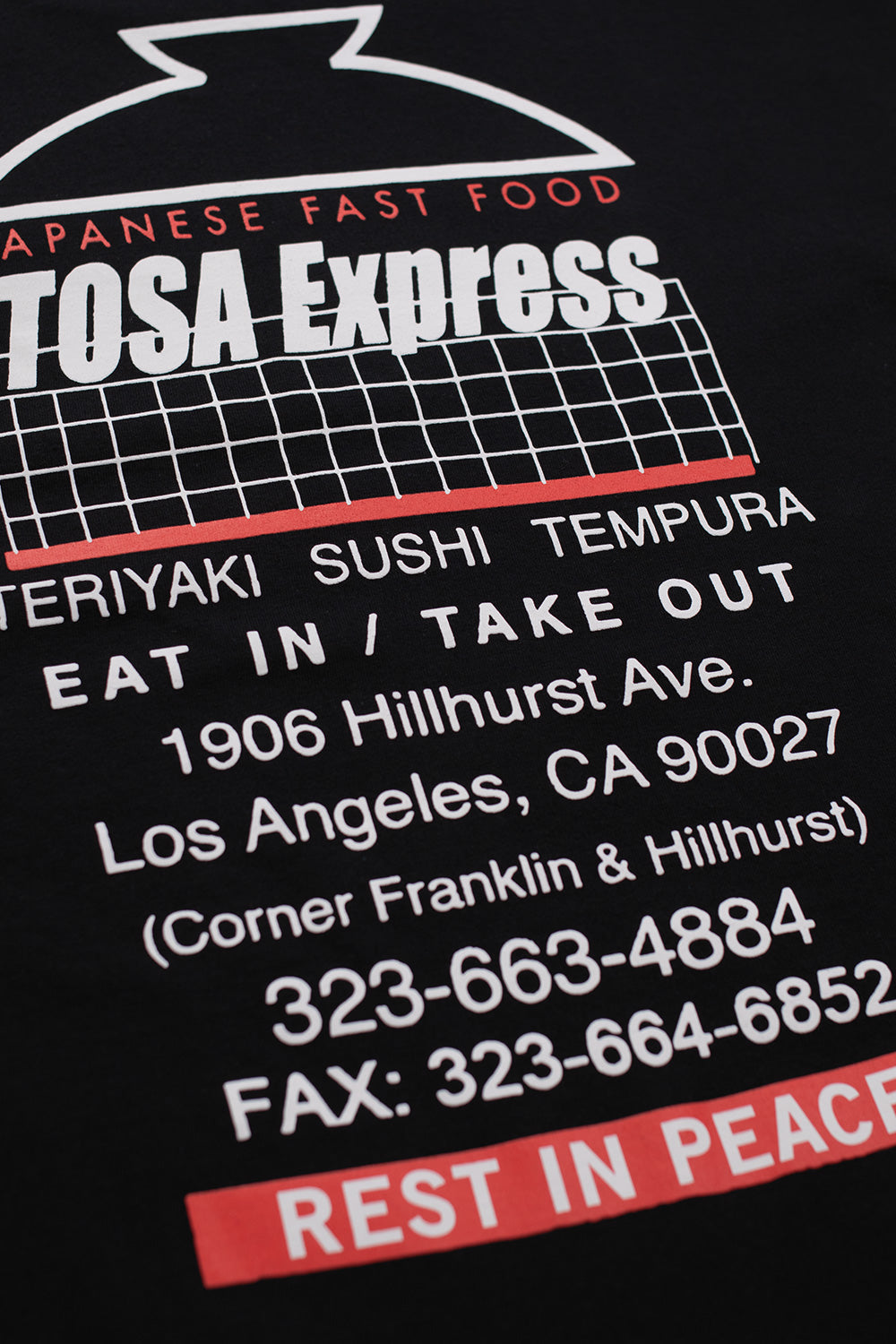 Boys Of Summer Tosa Express T-Shirt Black – Stylisches T-Shirt in Schwarz mit einzigartigem Tosa Express-Print, perfekt für lässige Outfits