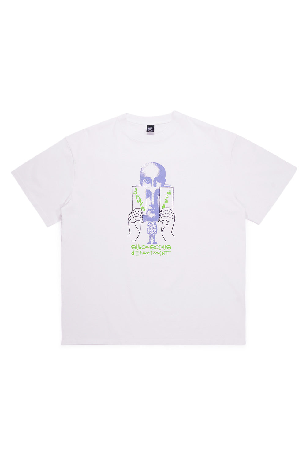 Brain Dead Subconscious T-Shirt White - BONKERS