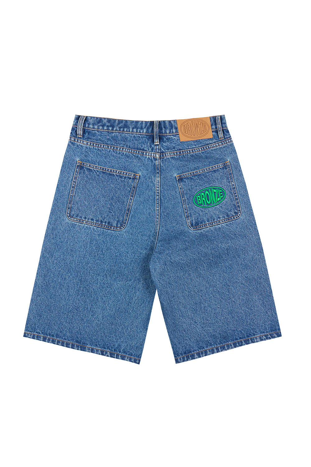 "Bronze 56K Denim Jorts Blau – klassische Jeans-Shorts im Loose-Fit für einen lässigen Streetwear-Look"
