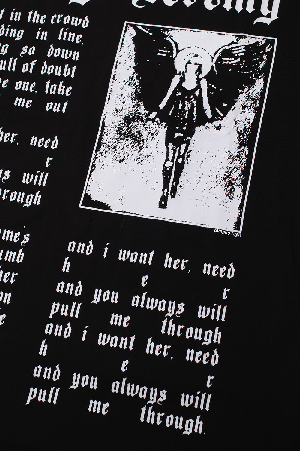 Bye Jeremy Angela T-Shirt Black