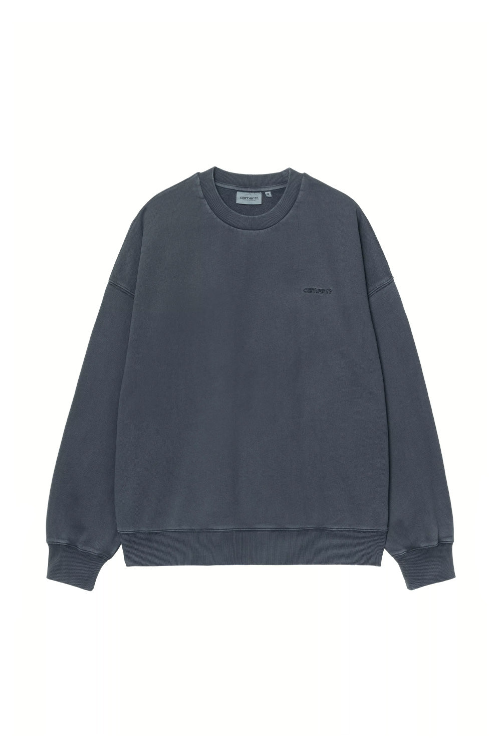 Carhartt WIP Benton Sweatshirt Carbon (Garment Dyed) - BONKERS