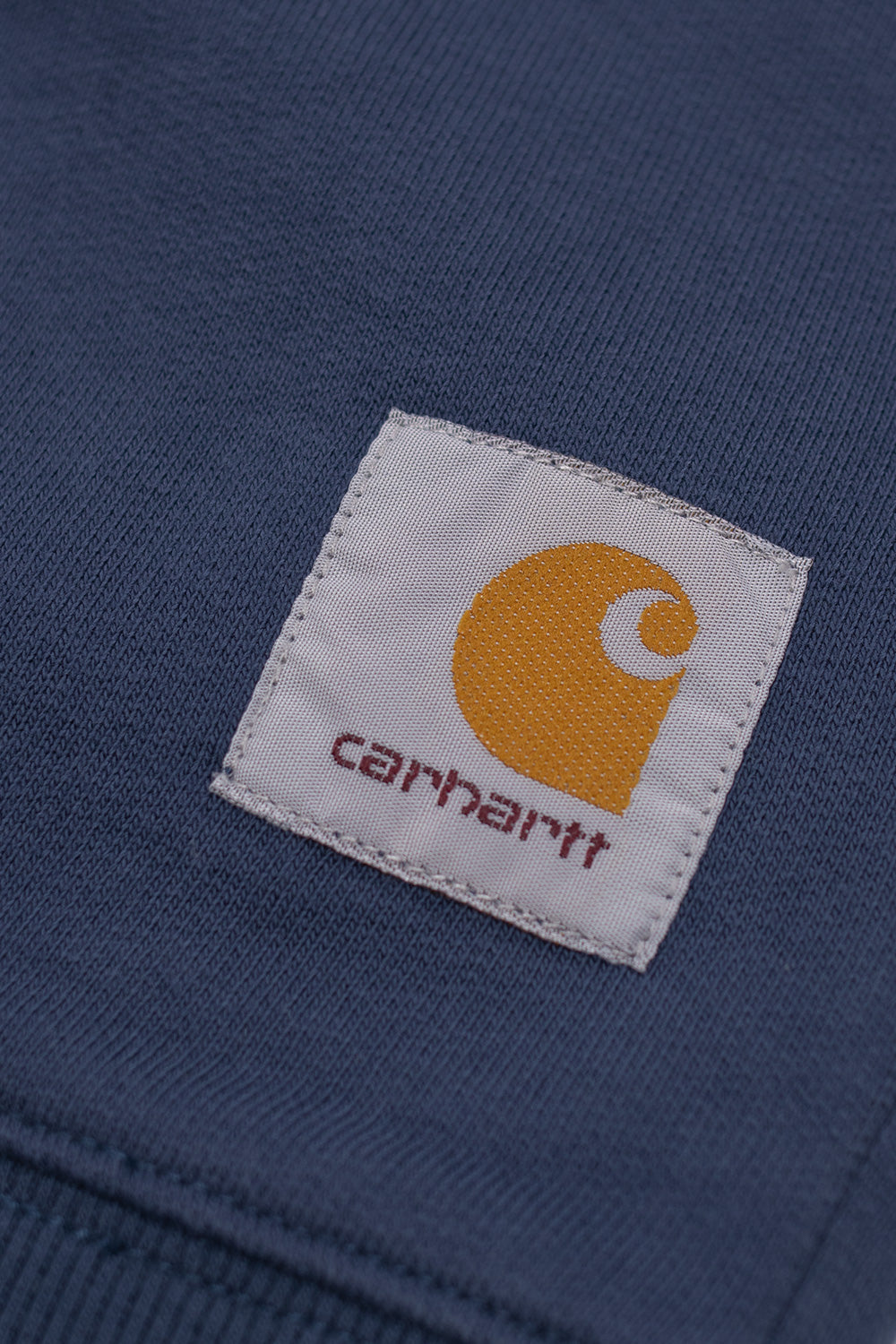 Carhartt WIP Hooded Sweat Jacket Dusky Blue – warmer Zip-Hoodie im urbanen Look