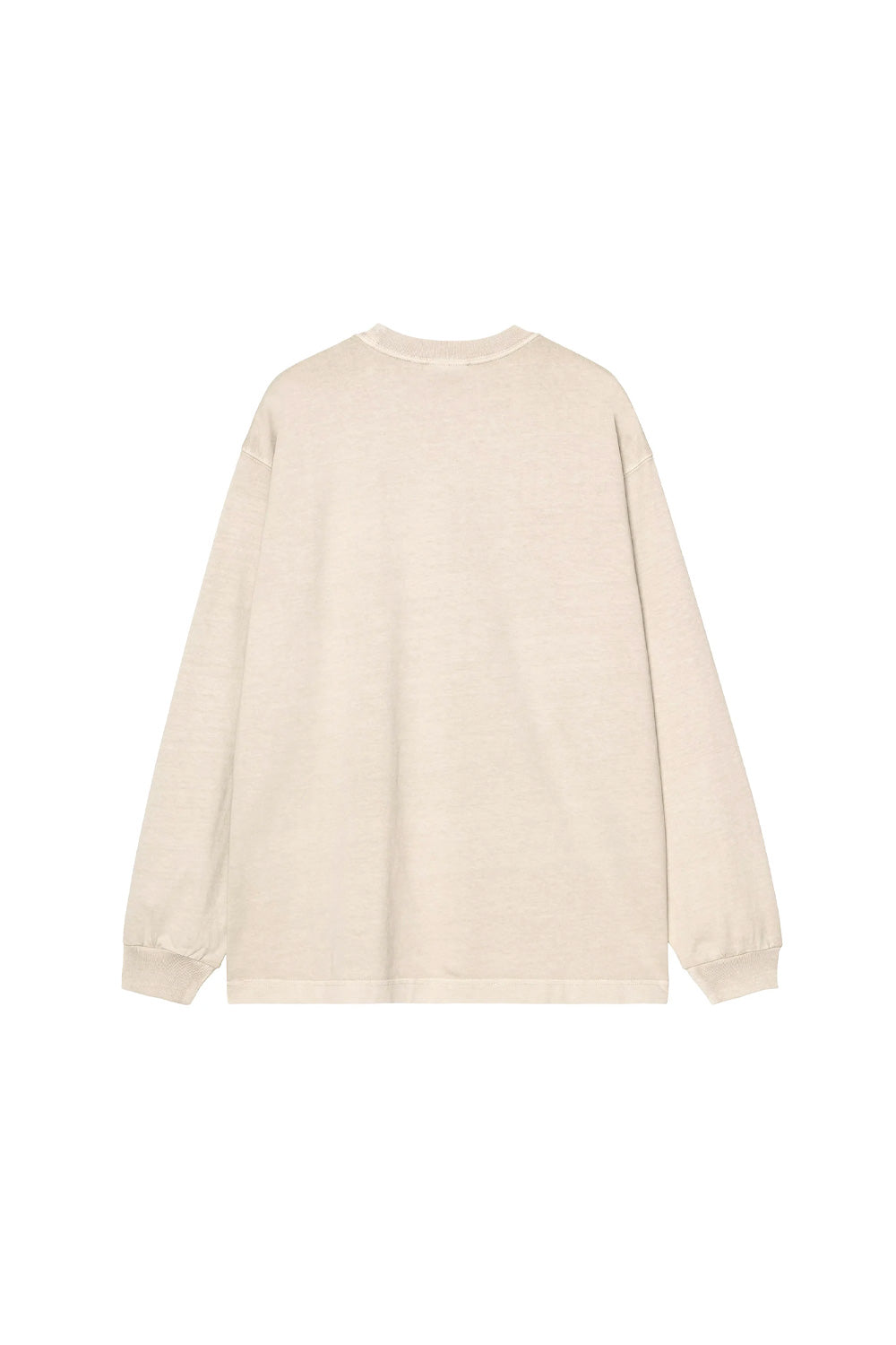 Carhartt WIP Longsleeve Vista T-Shirt Fleur De Sel (Garment Dyed) - BONKERS