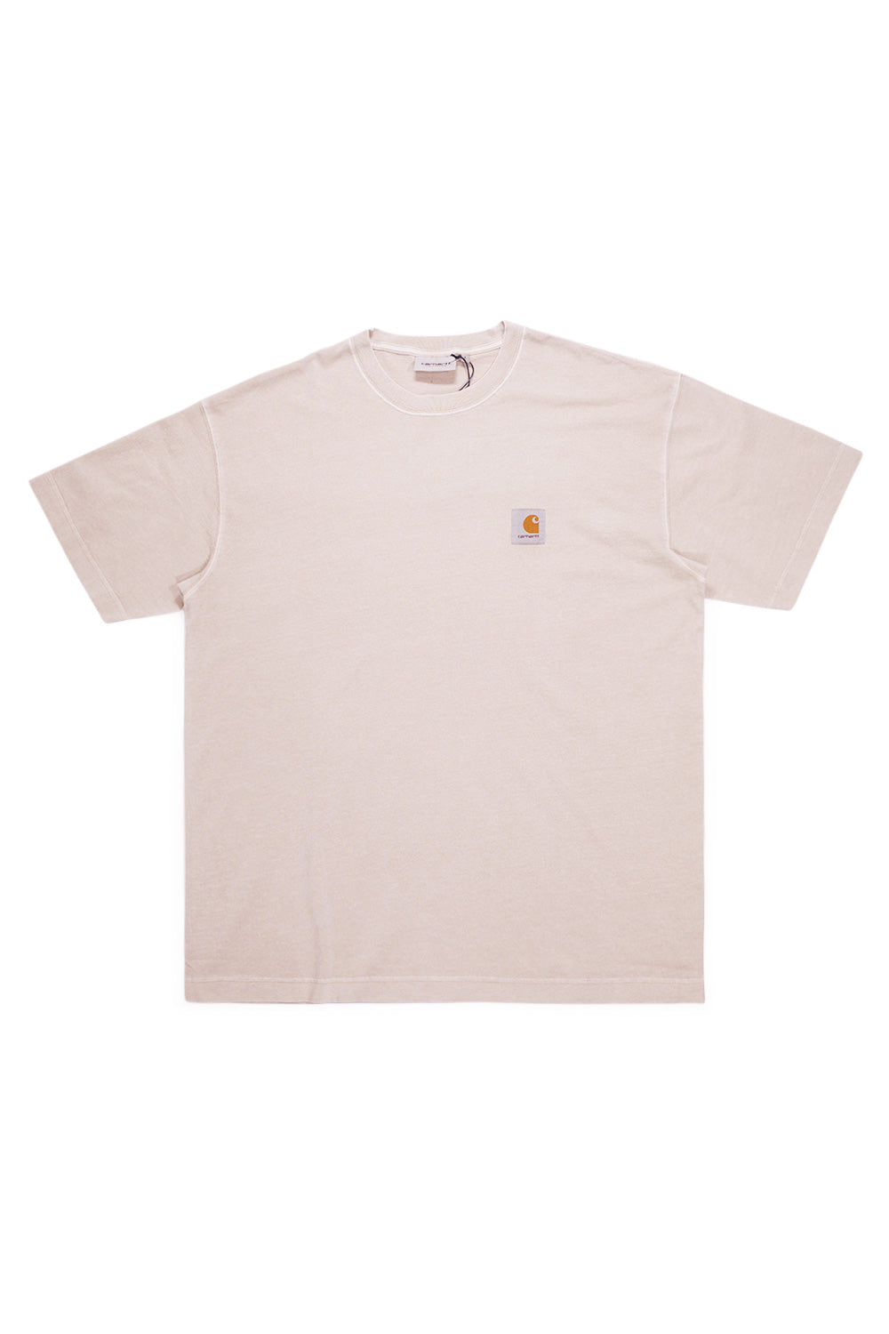 Carhartt WIP Nelson T-Shirt Fleur De Sel – Locker geschnittenes Baumwollshirt mit garment-dyed Finish für eine einzigartige Farbnuance und weiche Haptik.