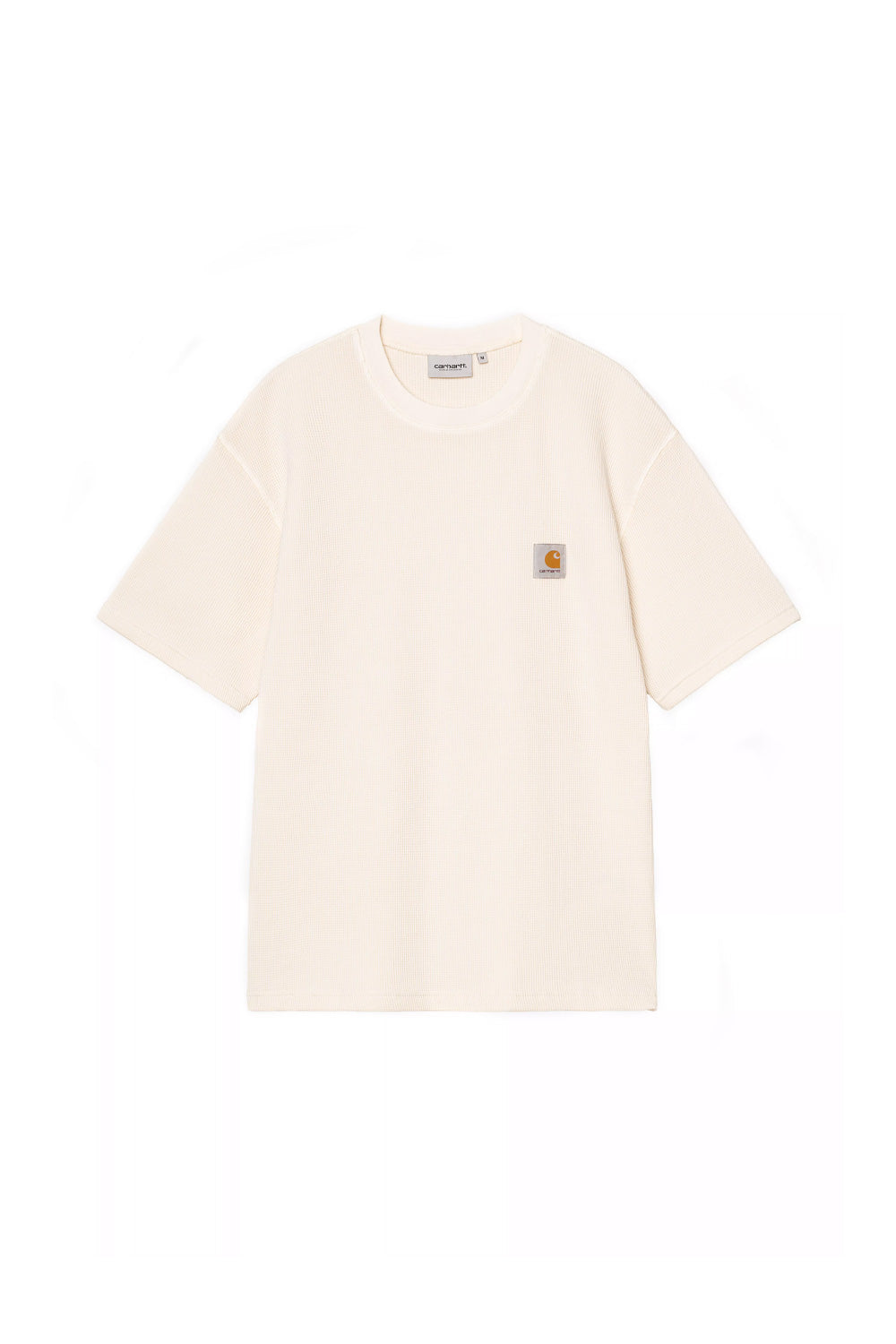 Carhartt WIP Nelson Waffle T-Shirt Natural (Garment Dyed) - BONKERS
