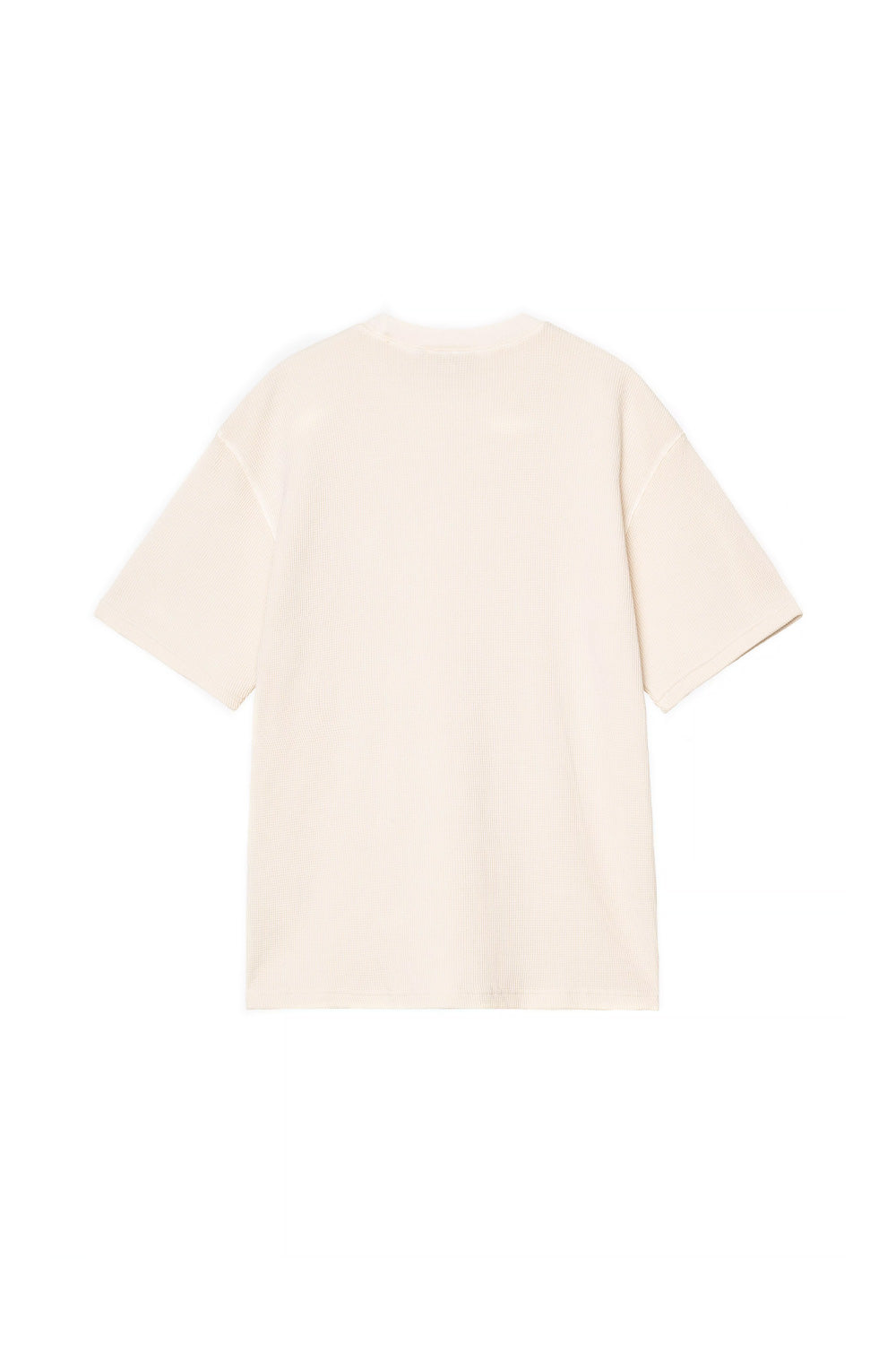 Carhartt WIP Nelson Waffle T-Shirt Natural (Garment Dyed) - BONKERS