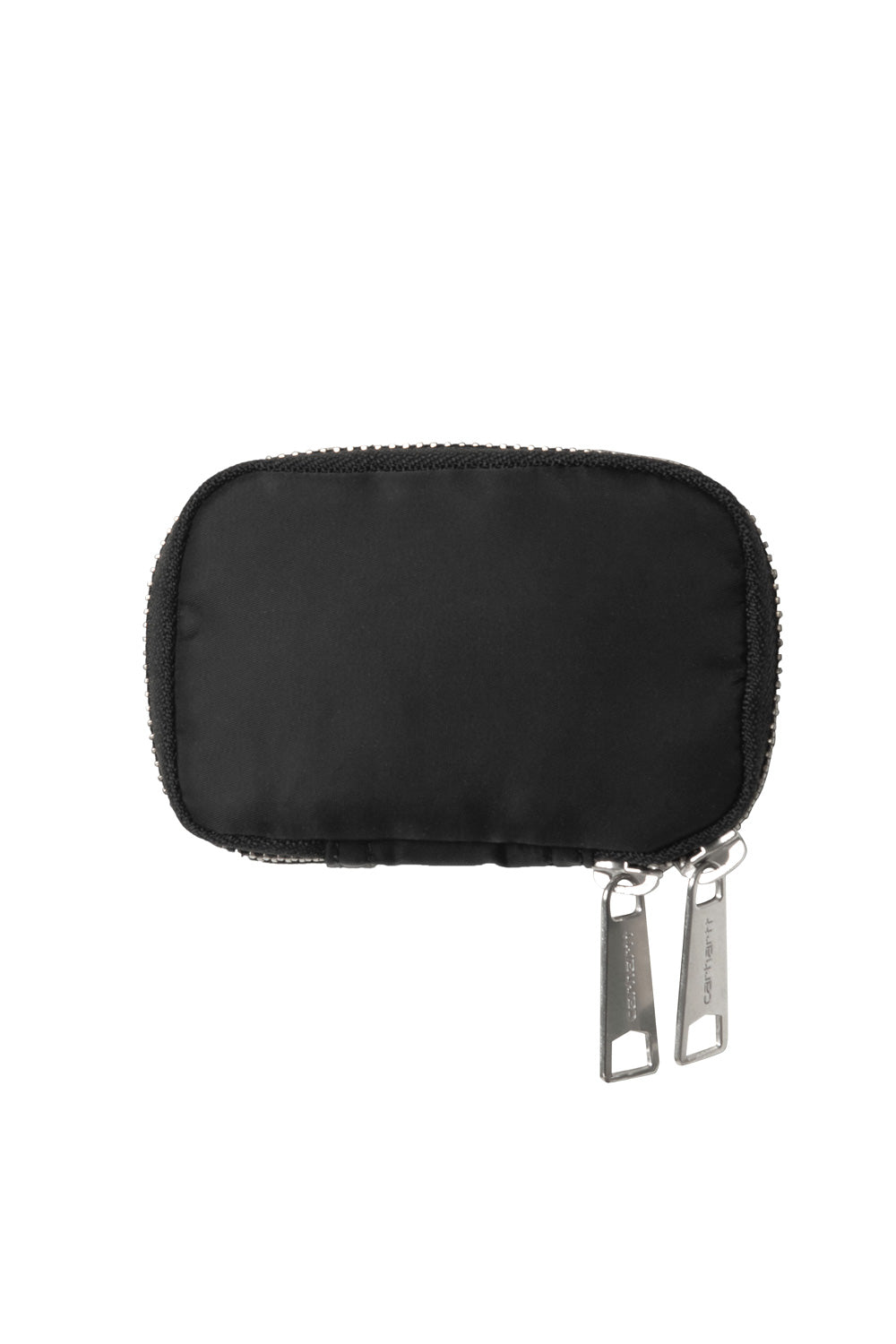 "Detailaufnahme der Carhartt WIP Otley Wallet in Black – wasserabweisendes Material für zusätzliche Strapazierfähigkeit im Alltag