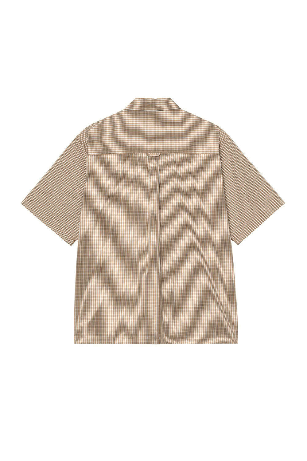 Carhartt WIP S/S Groff Shirt Groff Check / Hamilton Brown - BONKERS