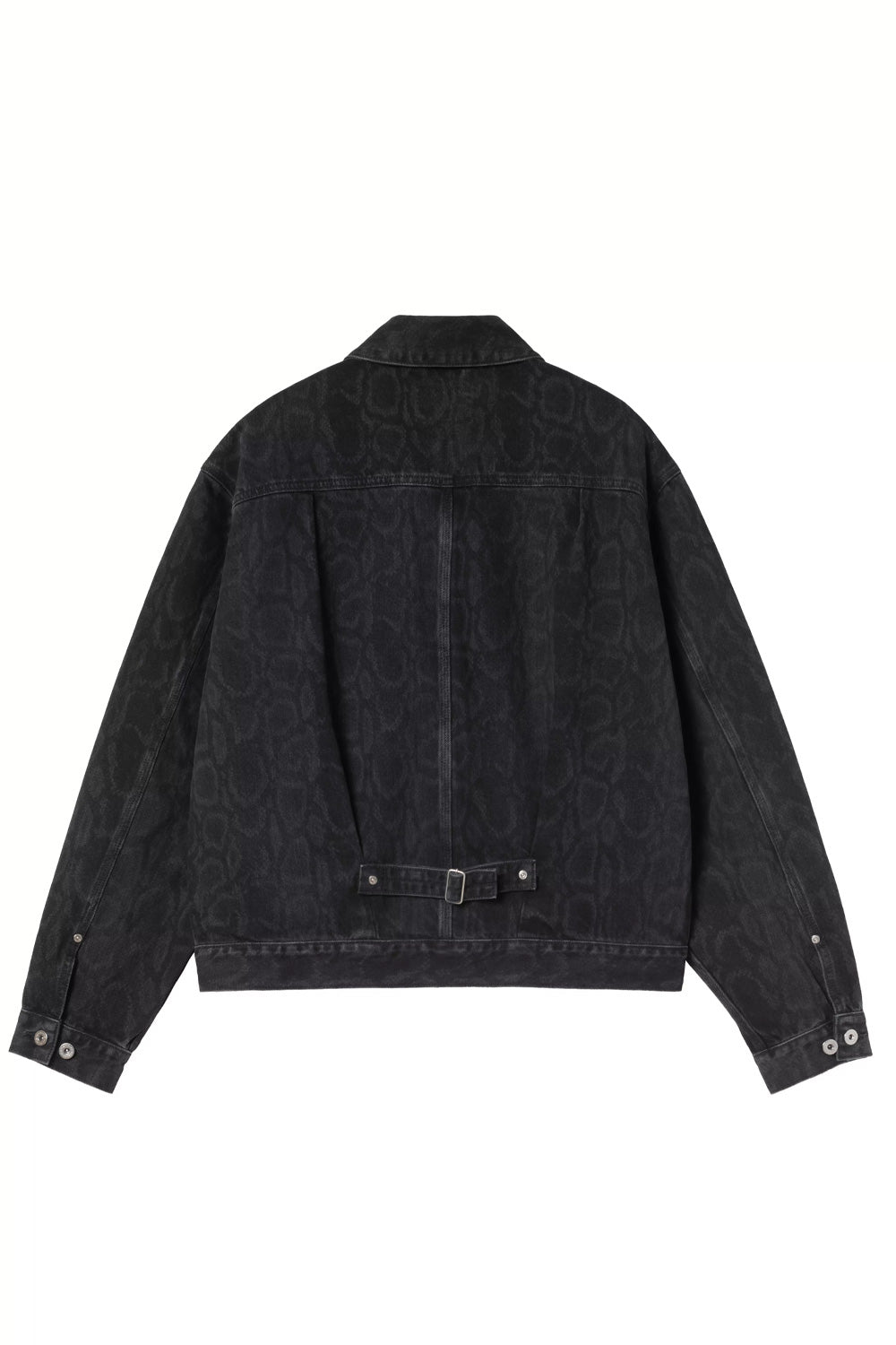 Carhartt WIP Snake Belmar Jacket Snake Camo Black (Heavy Stone Wash) - BONKERS
