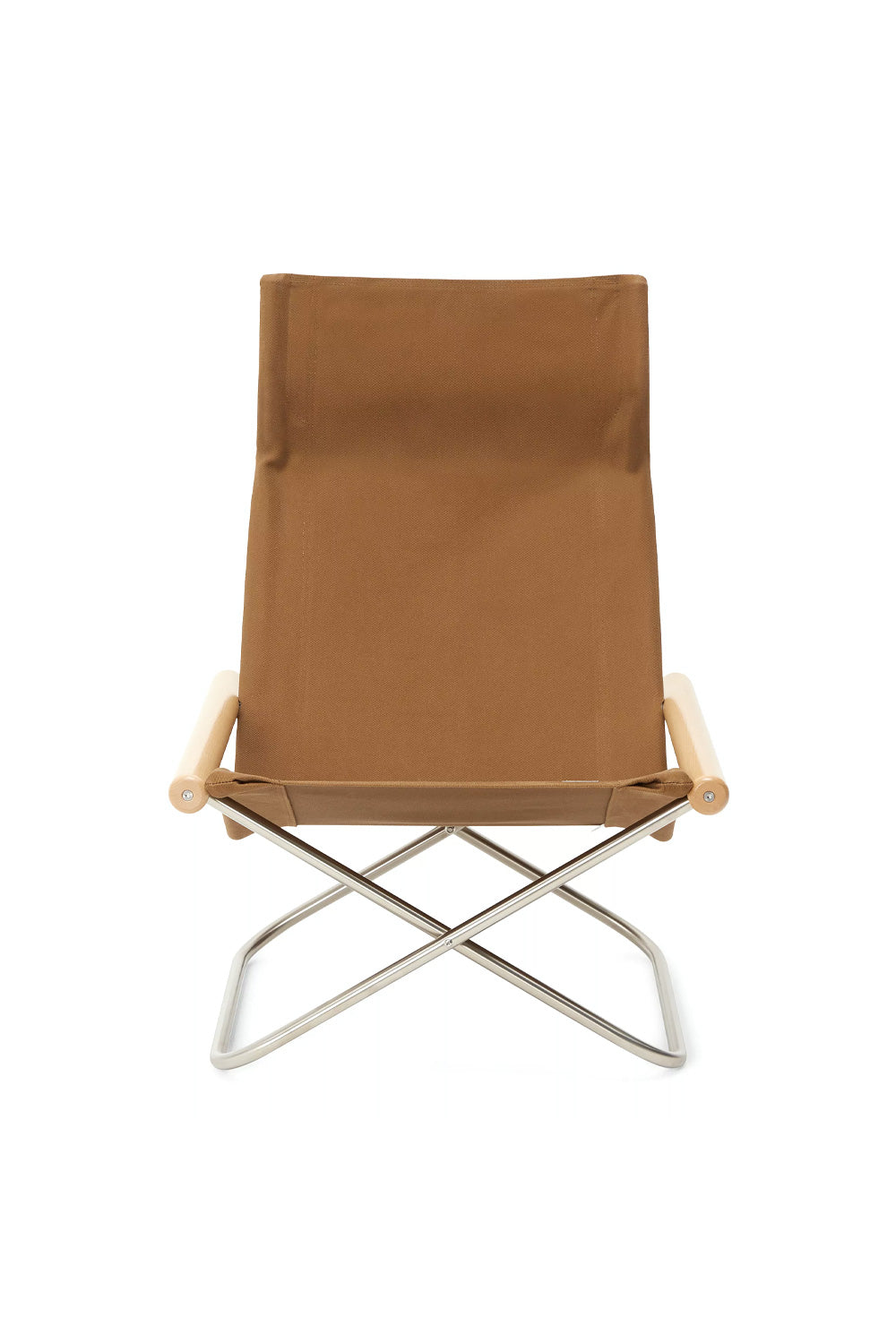 "Carhartt WIP x NYChair in Hamilton Brown – Klappstuhl mit ikonischem Carhartt-Canvas in Hamilton Brown und leichtem Metallrahmen für Mobilität"