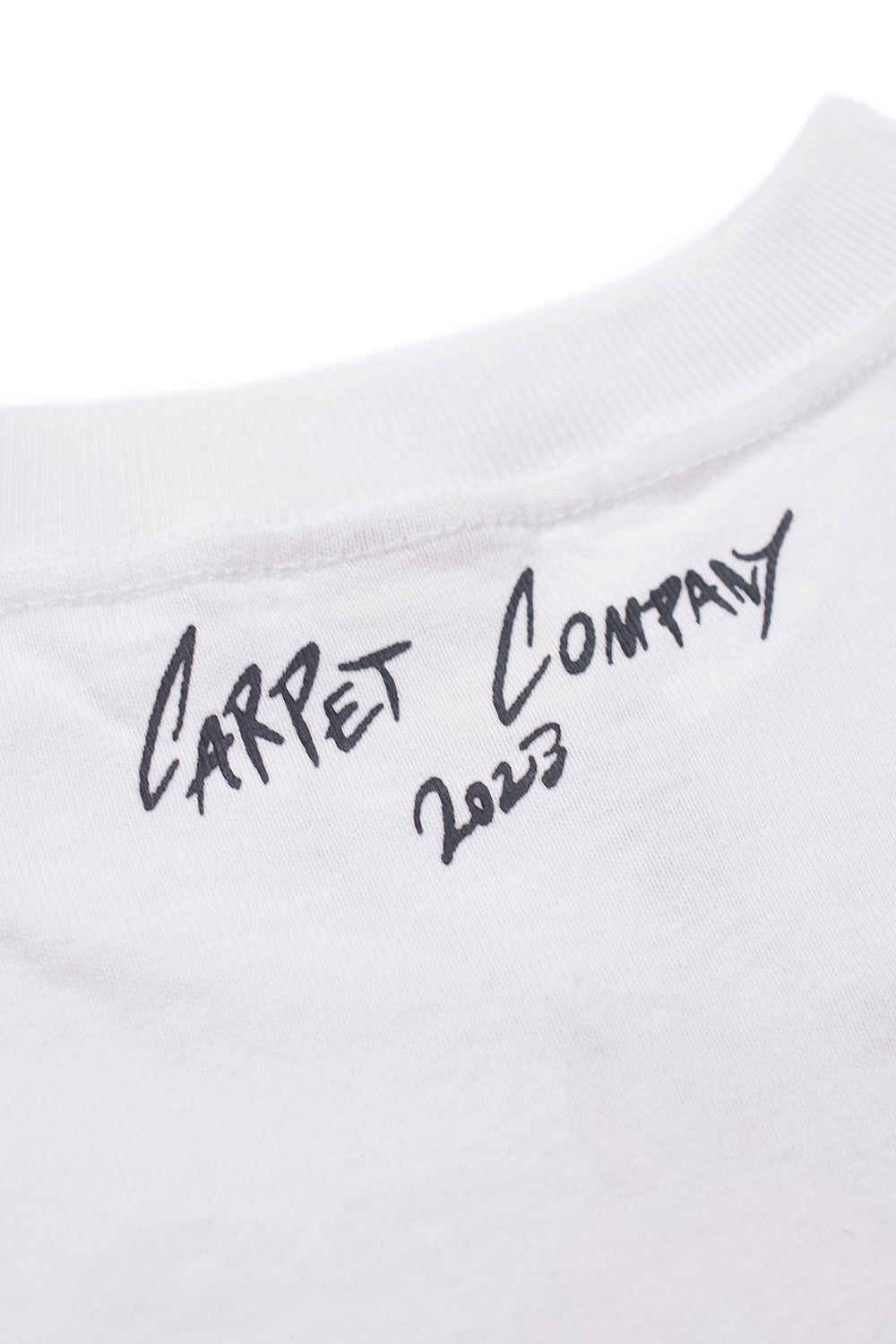 Carpet Company C-Star T-Shirt White (Pink Print) - BONKERS