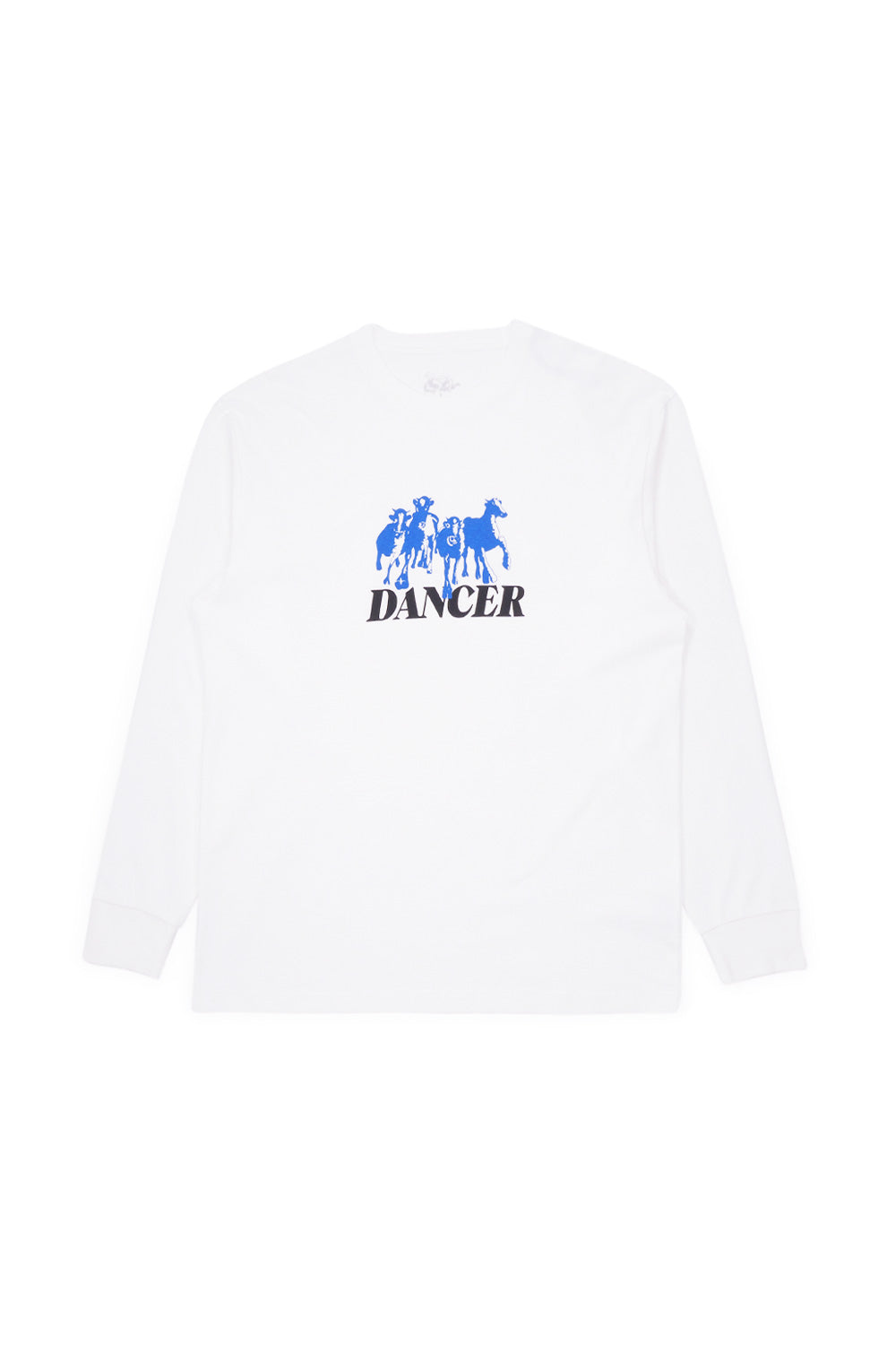 Dancer Step Aside Longsleeve T-Shirt White - BONKERS